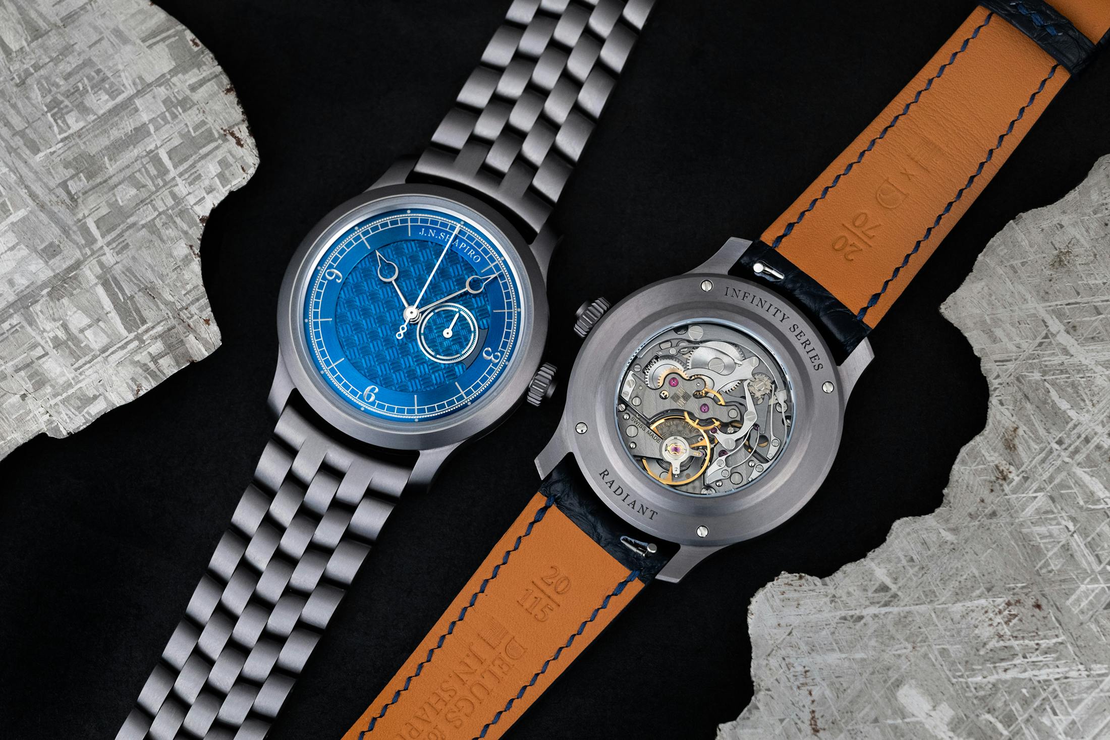 J.N. Shapiro Infinity Series 'Radiant' Chronographs