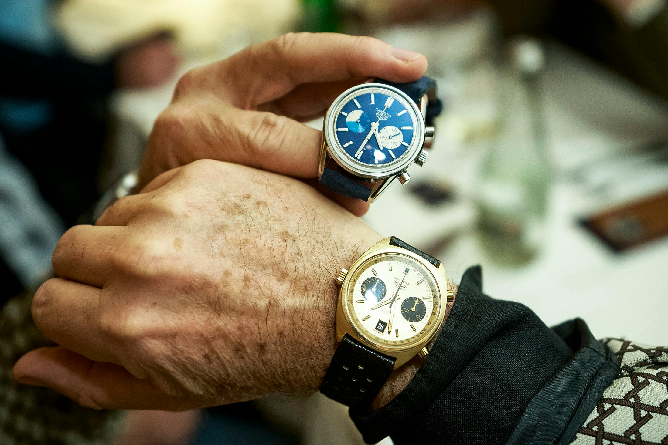 Two vintage Heuers