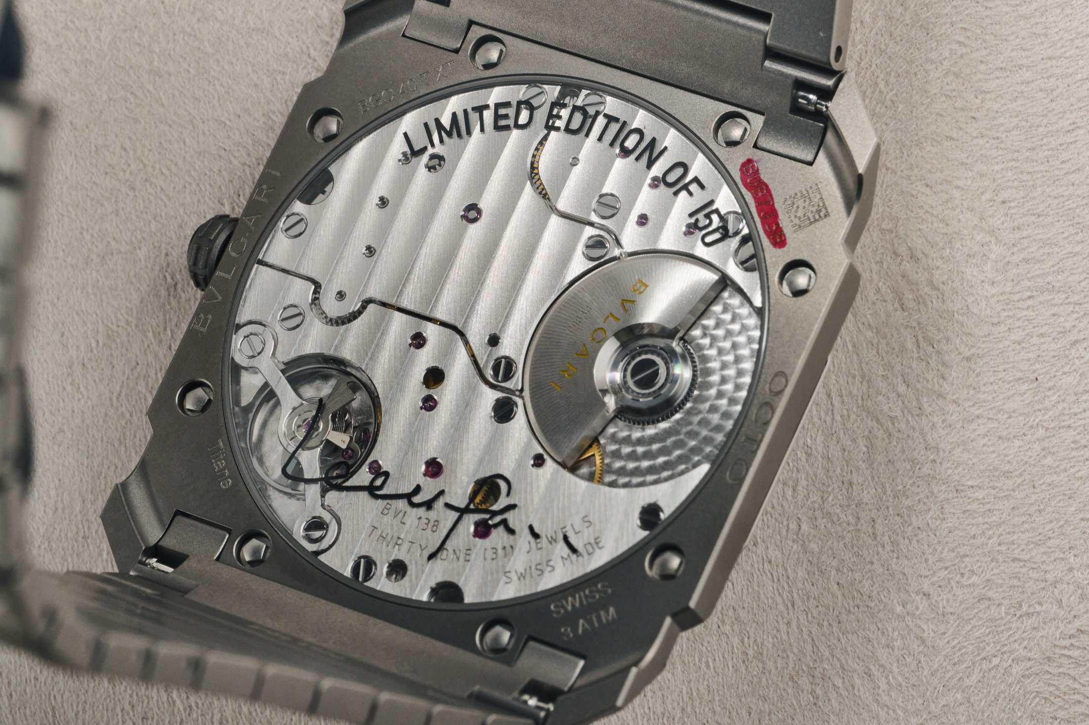 Bulgari Octo Finissimo Lee Ufan LE