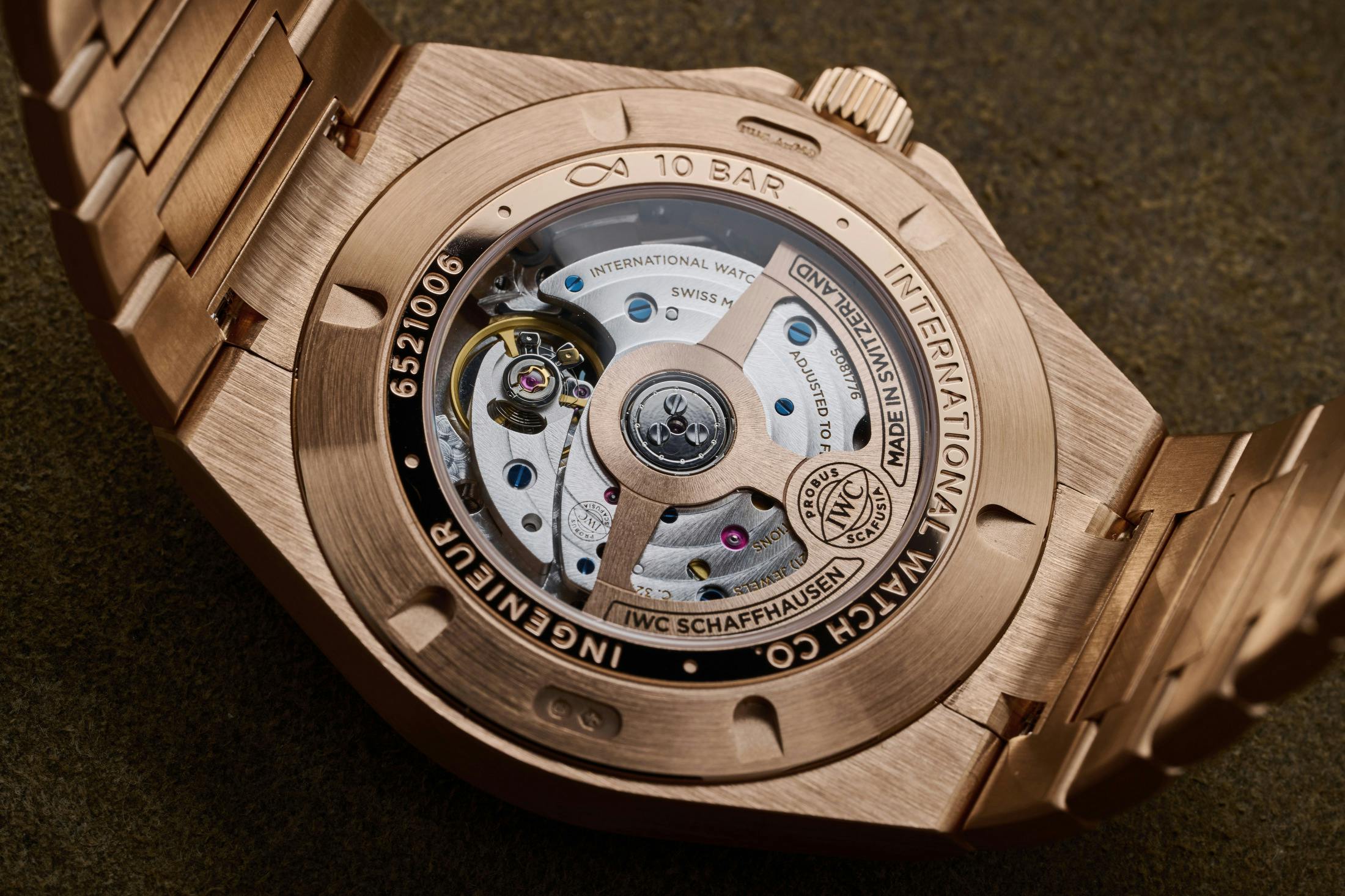 IWC Ingenieur Rose Gold