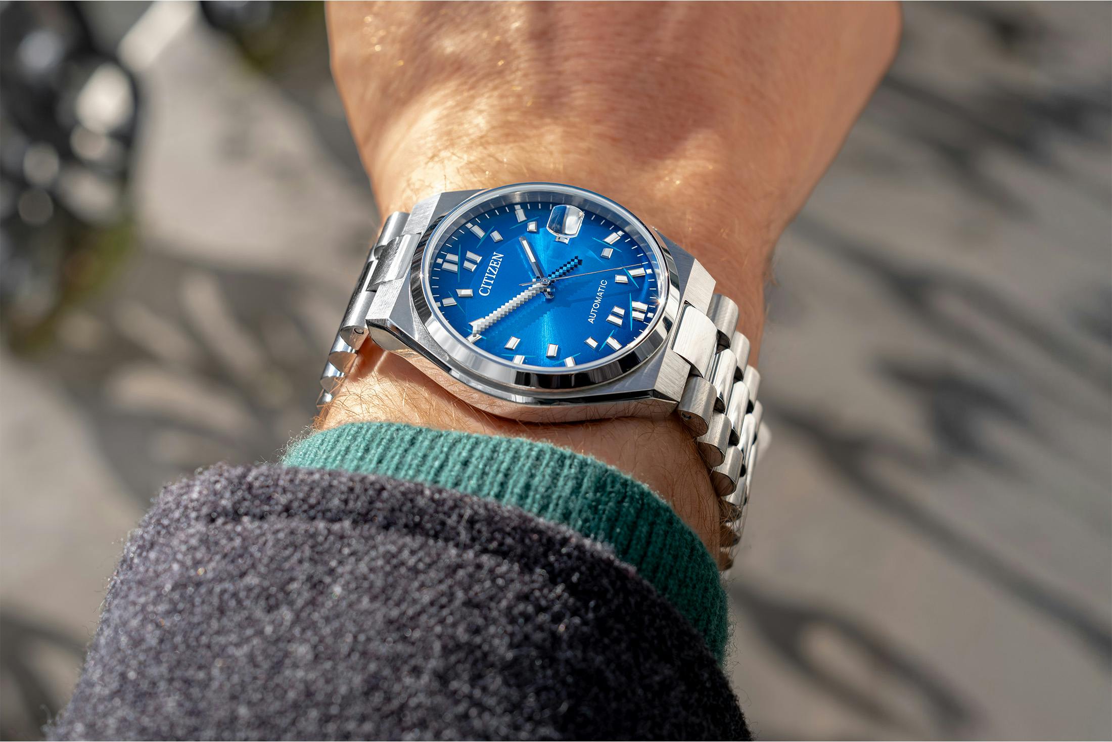 The Citizen Tsuyosa seconde/seconde/