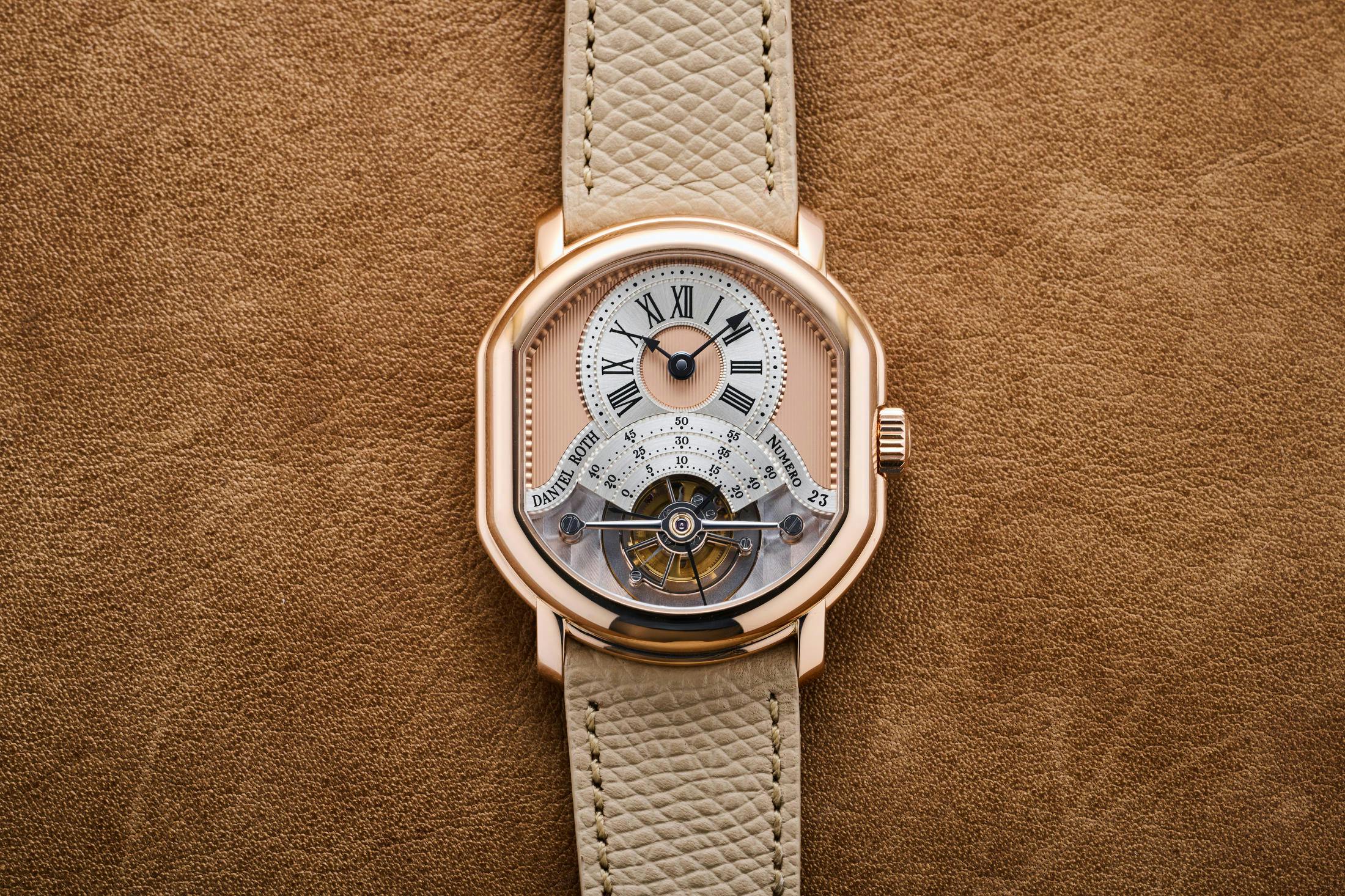 daniel roth tourbillon rose gold