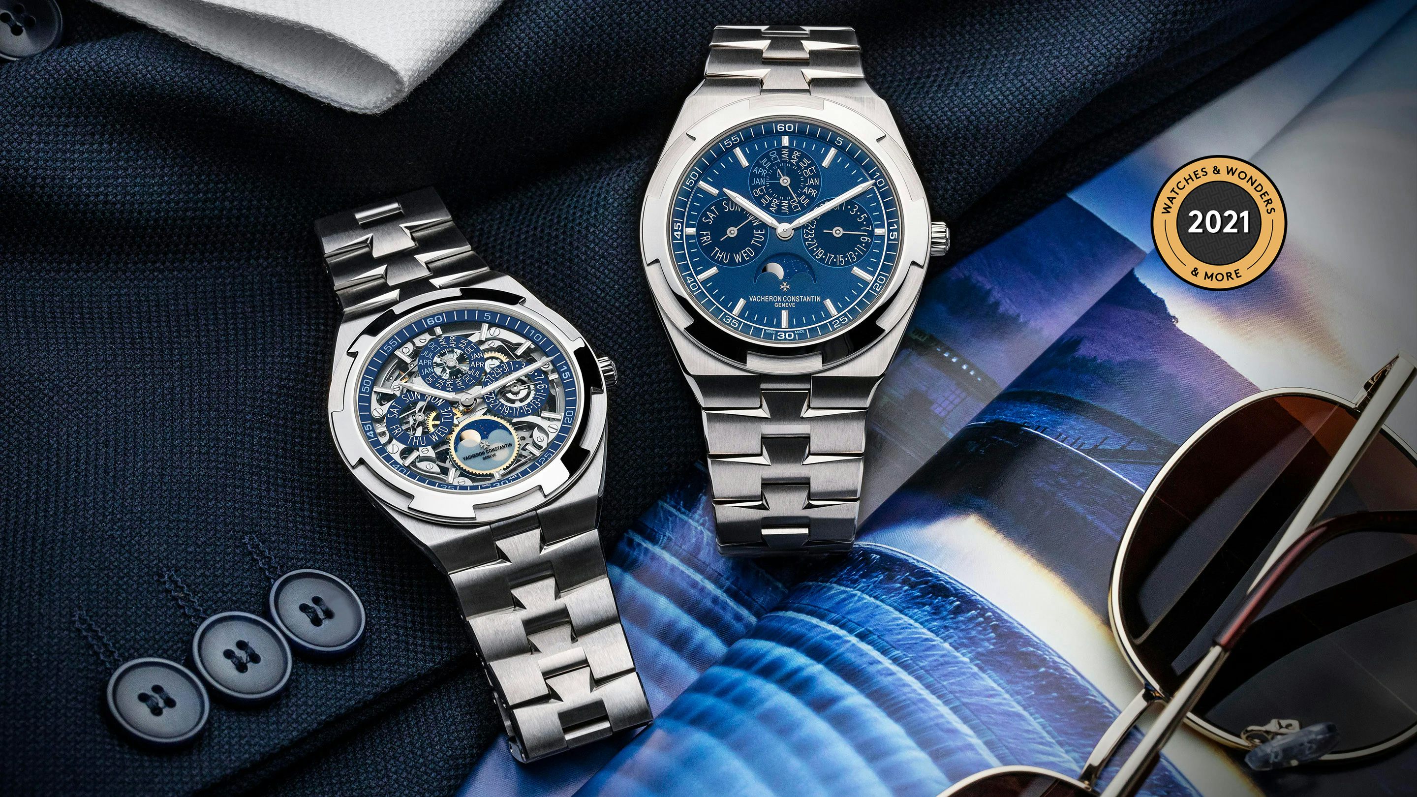 Vacheron Constantin Overseas Chronograph Blue Dial Watch Hands-On