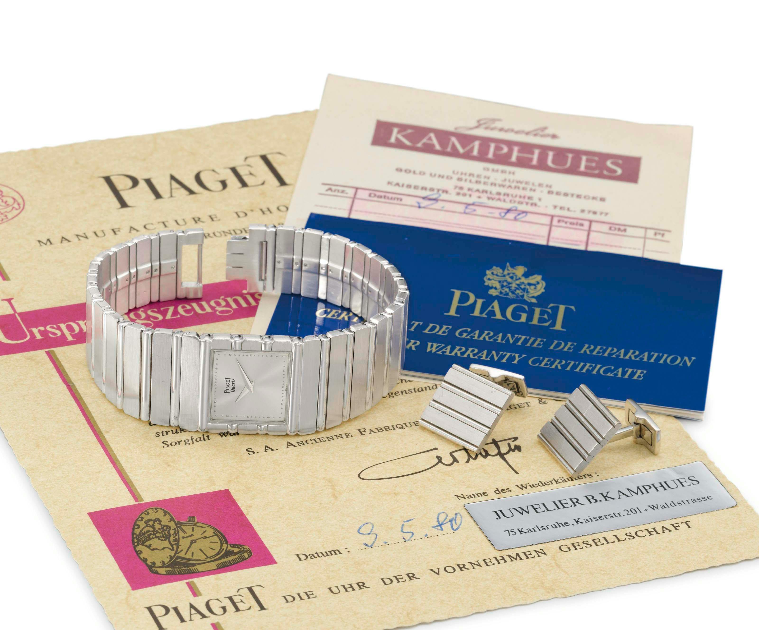 square piaget polo 7131