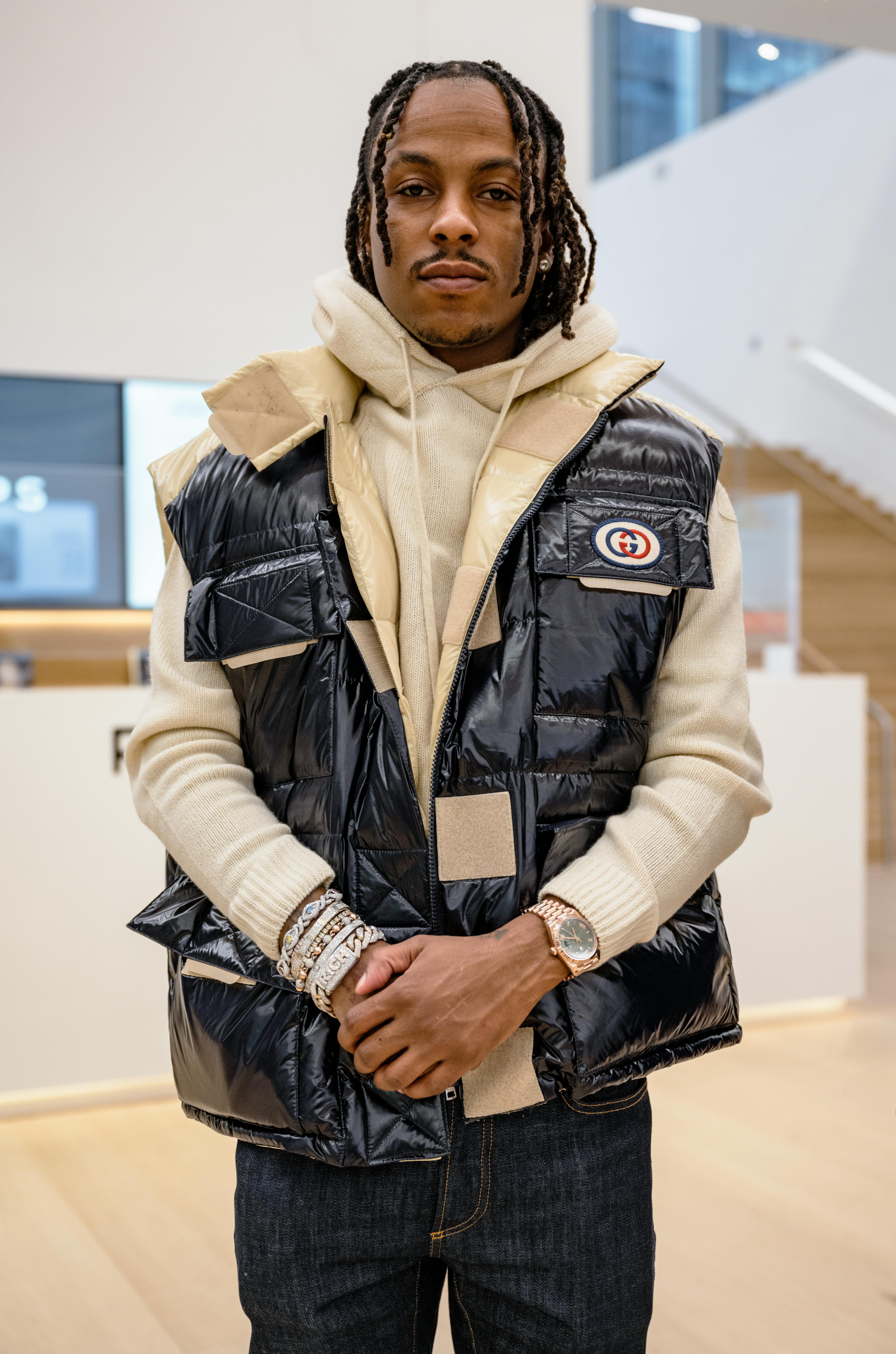 Rich The Kid inside Phillips in New York