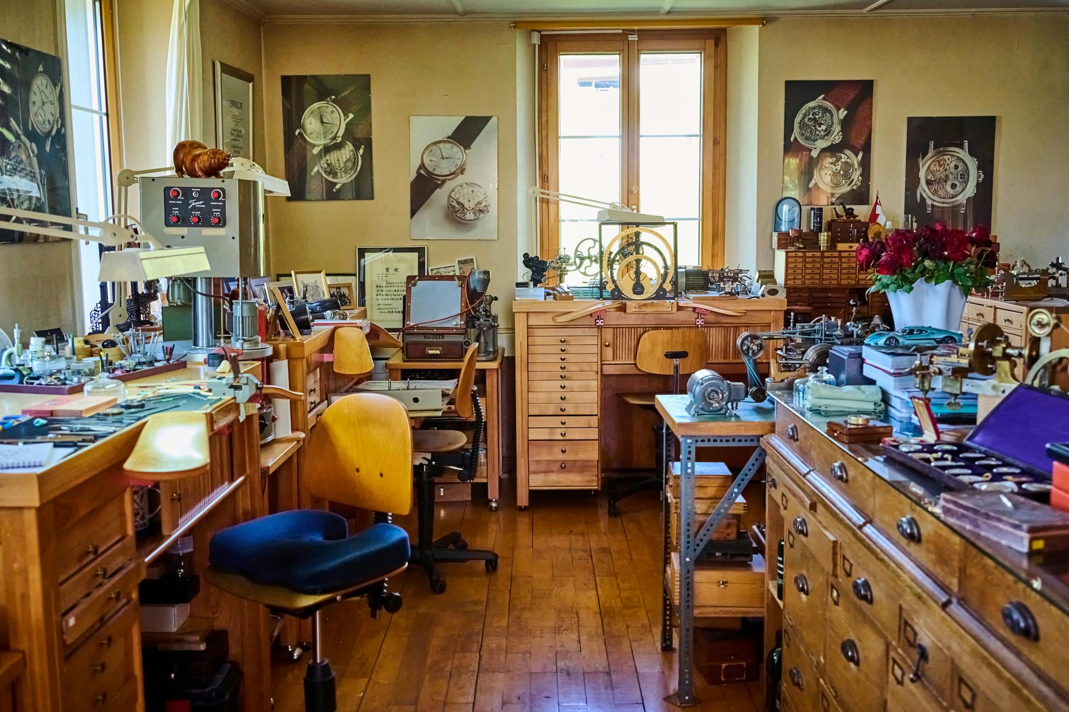 Philippe Dufour's Workshop
