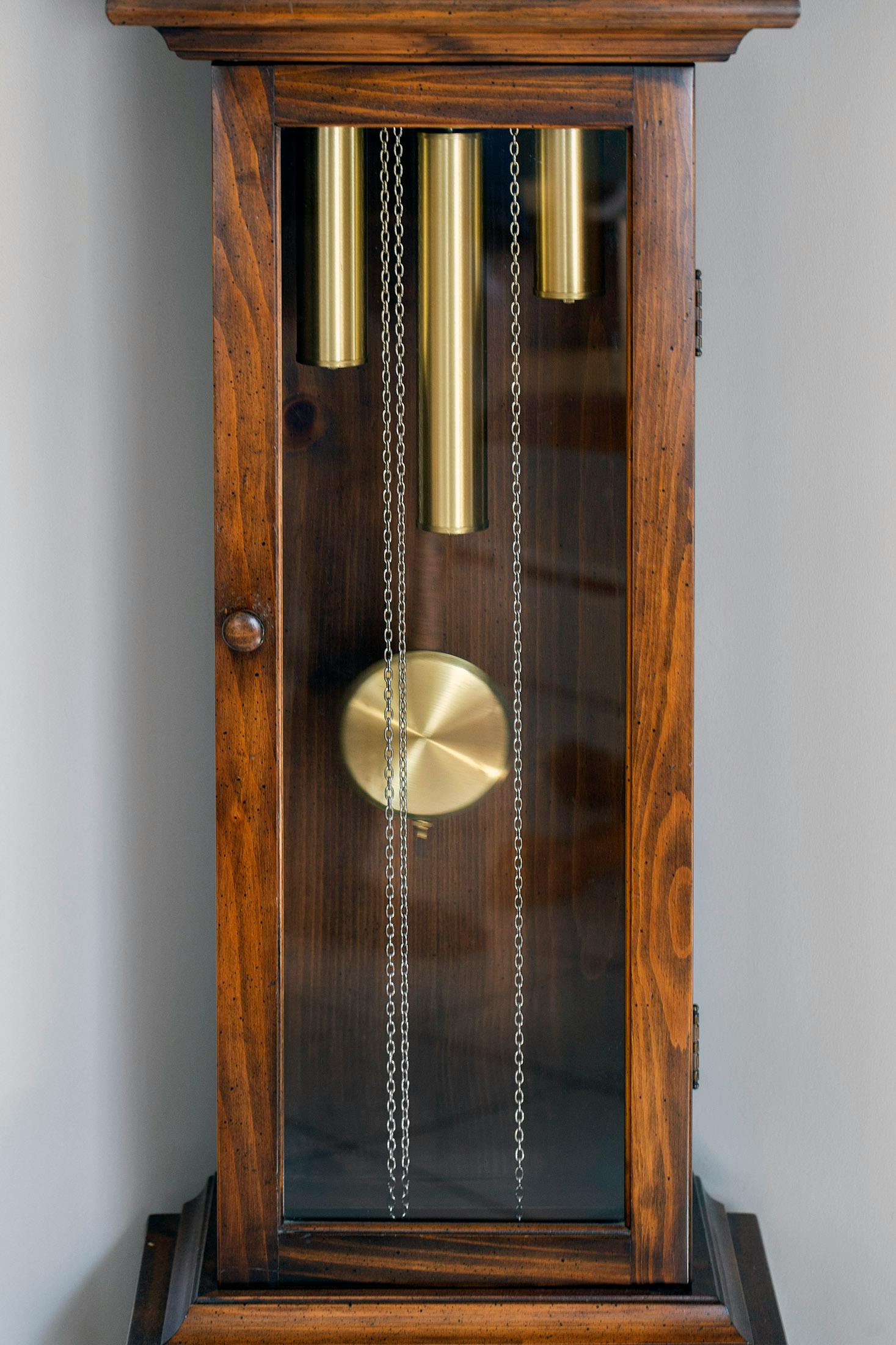 Grandfather clock pendulum 