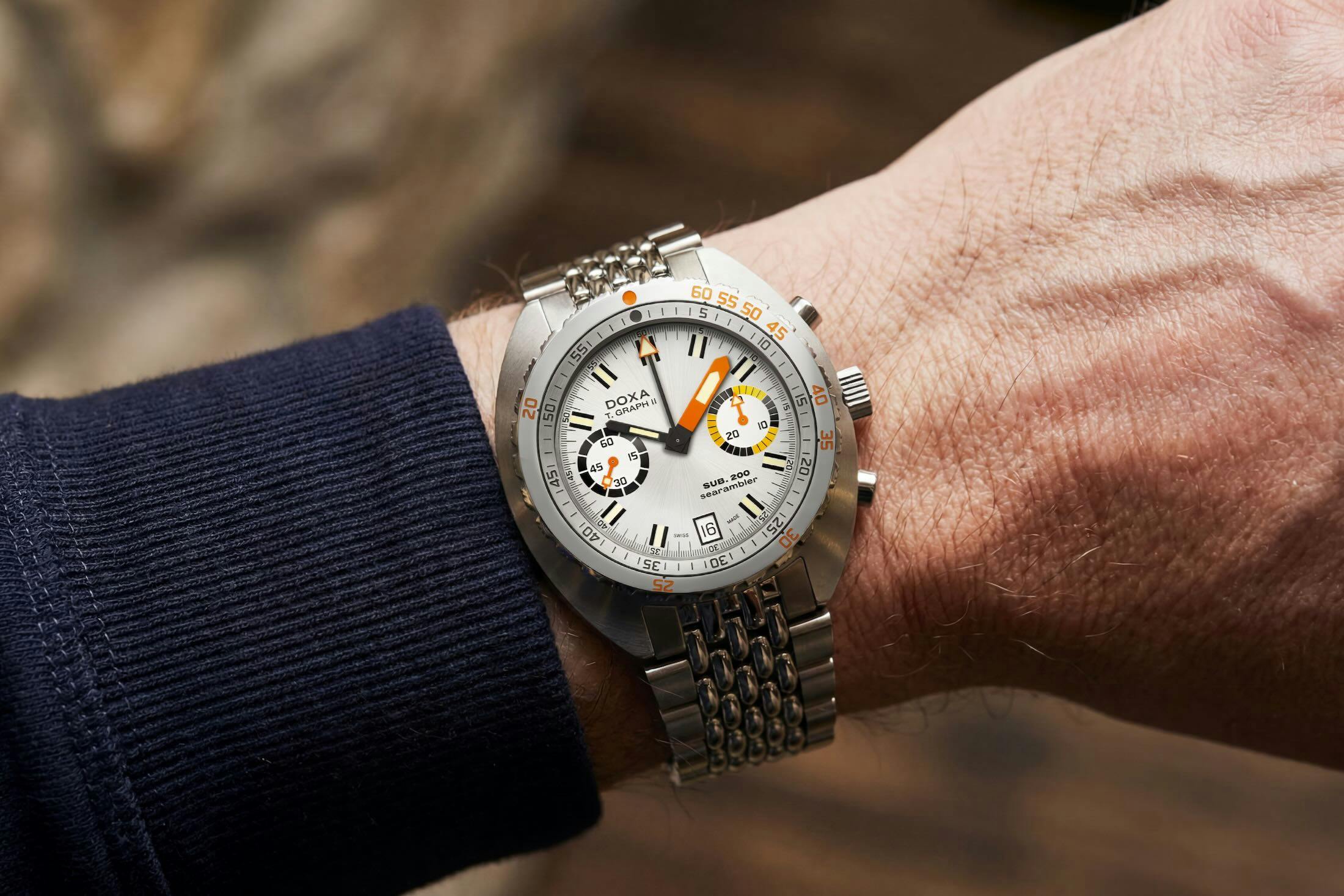 Doxa Sub 200 Tgraph II Wristshot