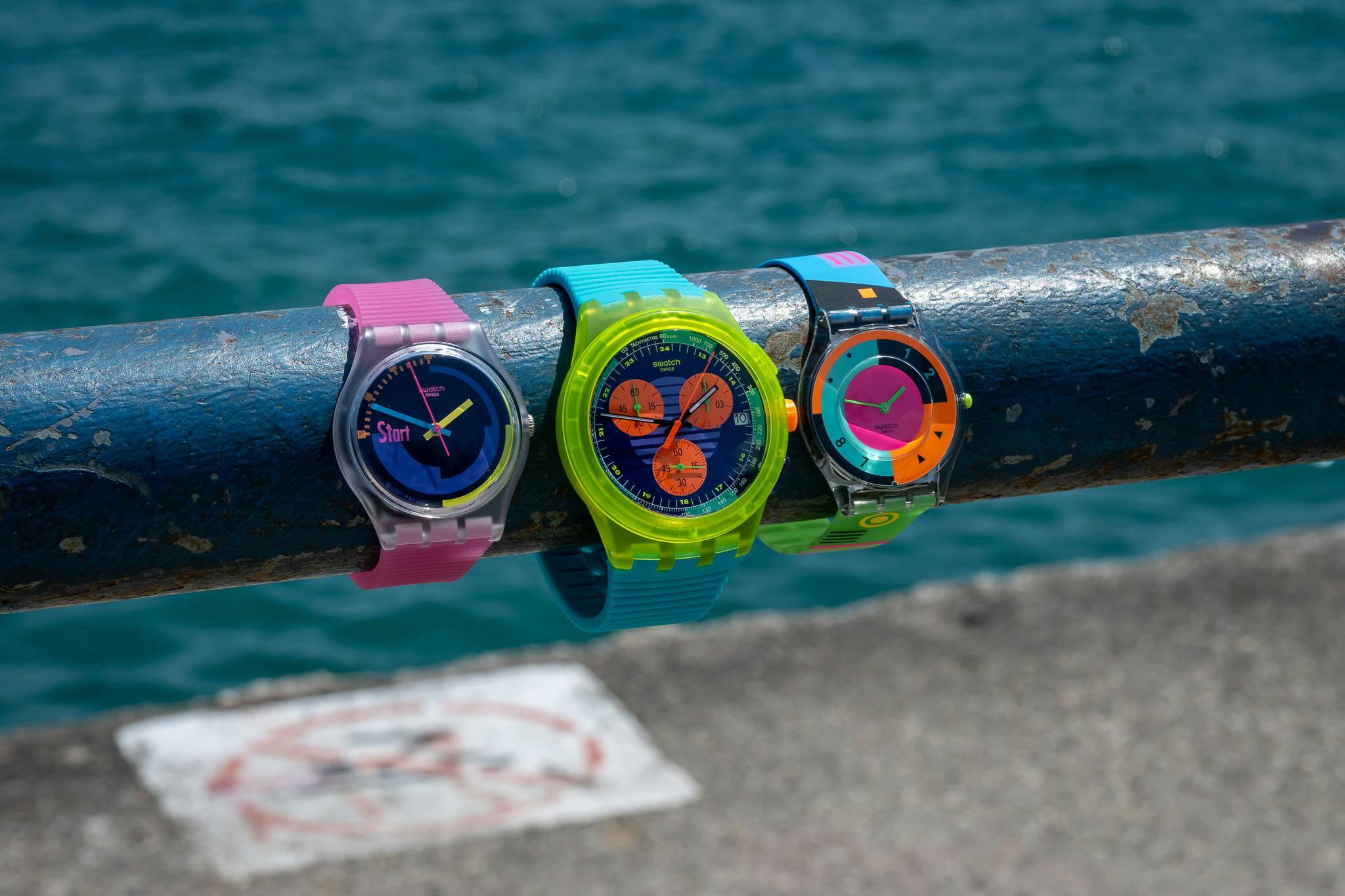 Hands-On Review Of the 2024 Swatch Neon Collection