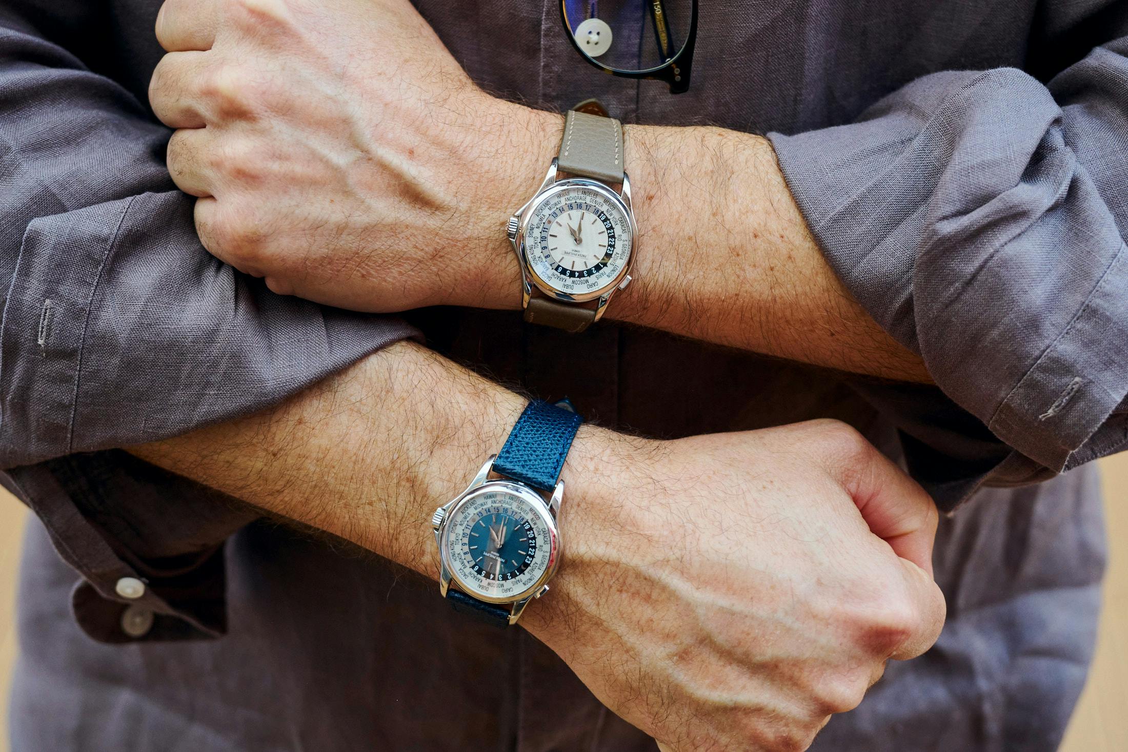 Two Patek World Times