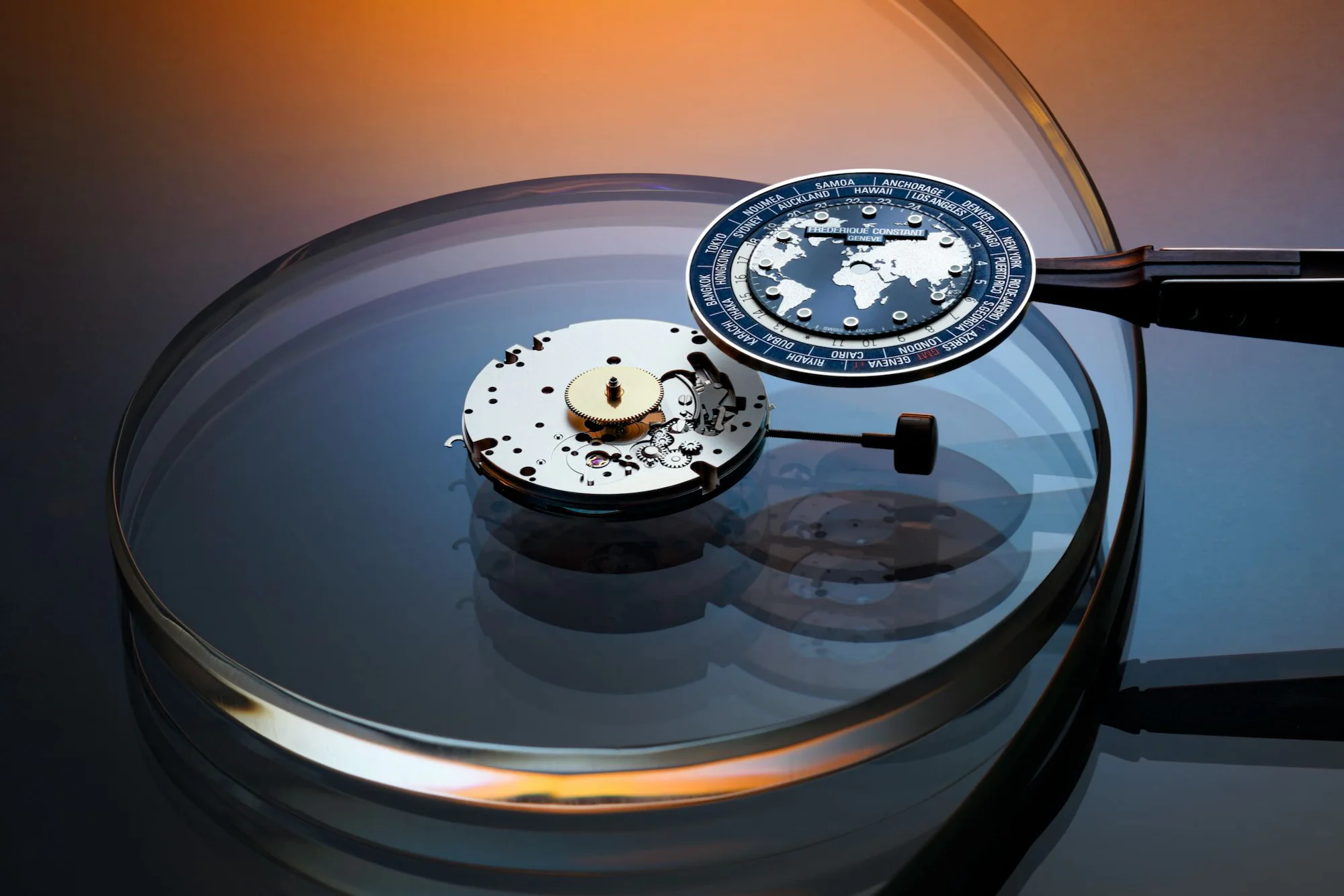 FC Worldtimer Dial Process