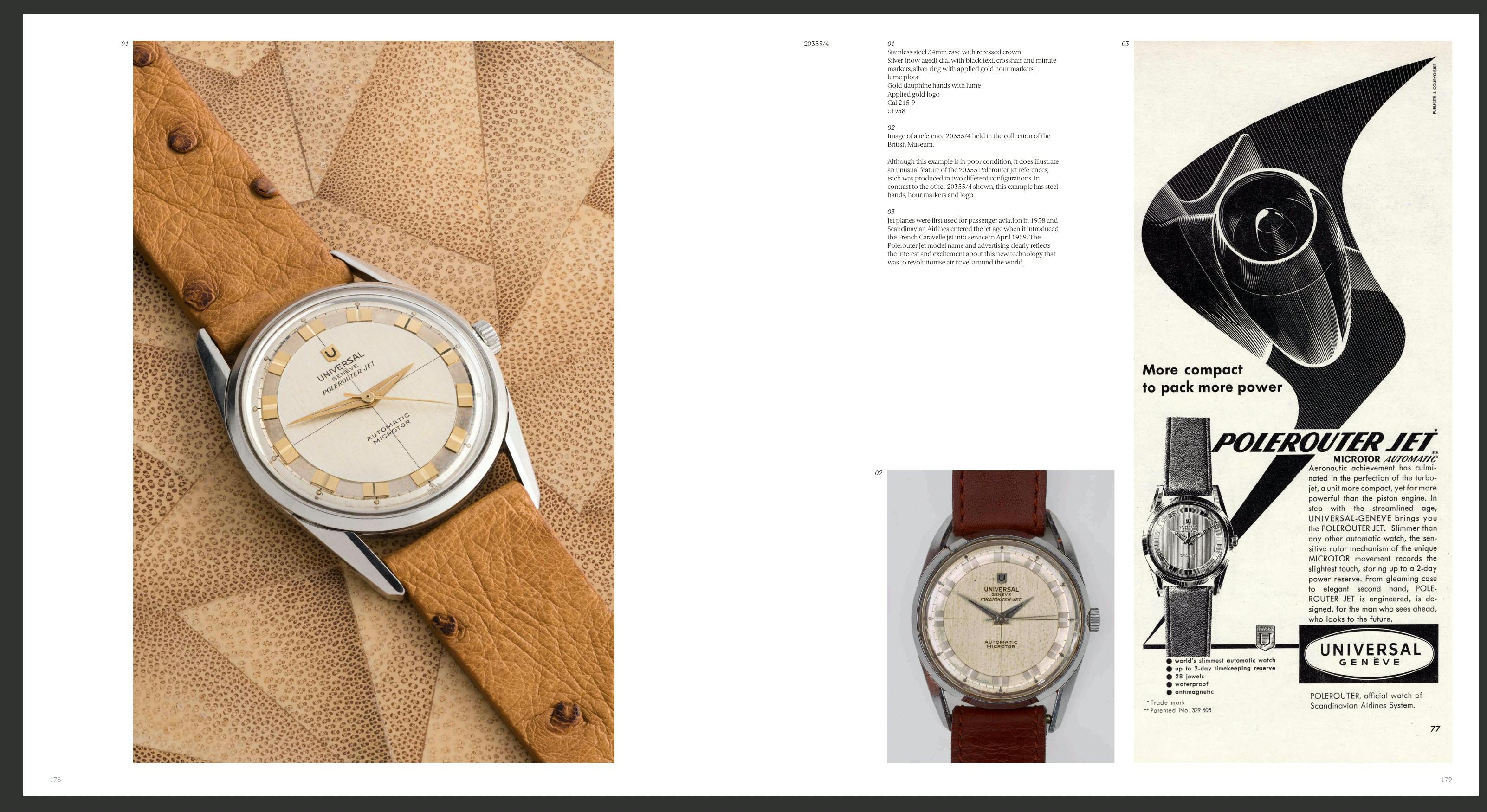 universal geneve polerouter book