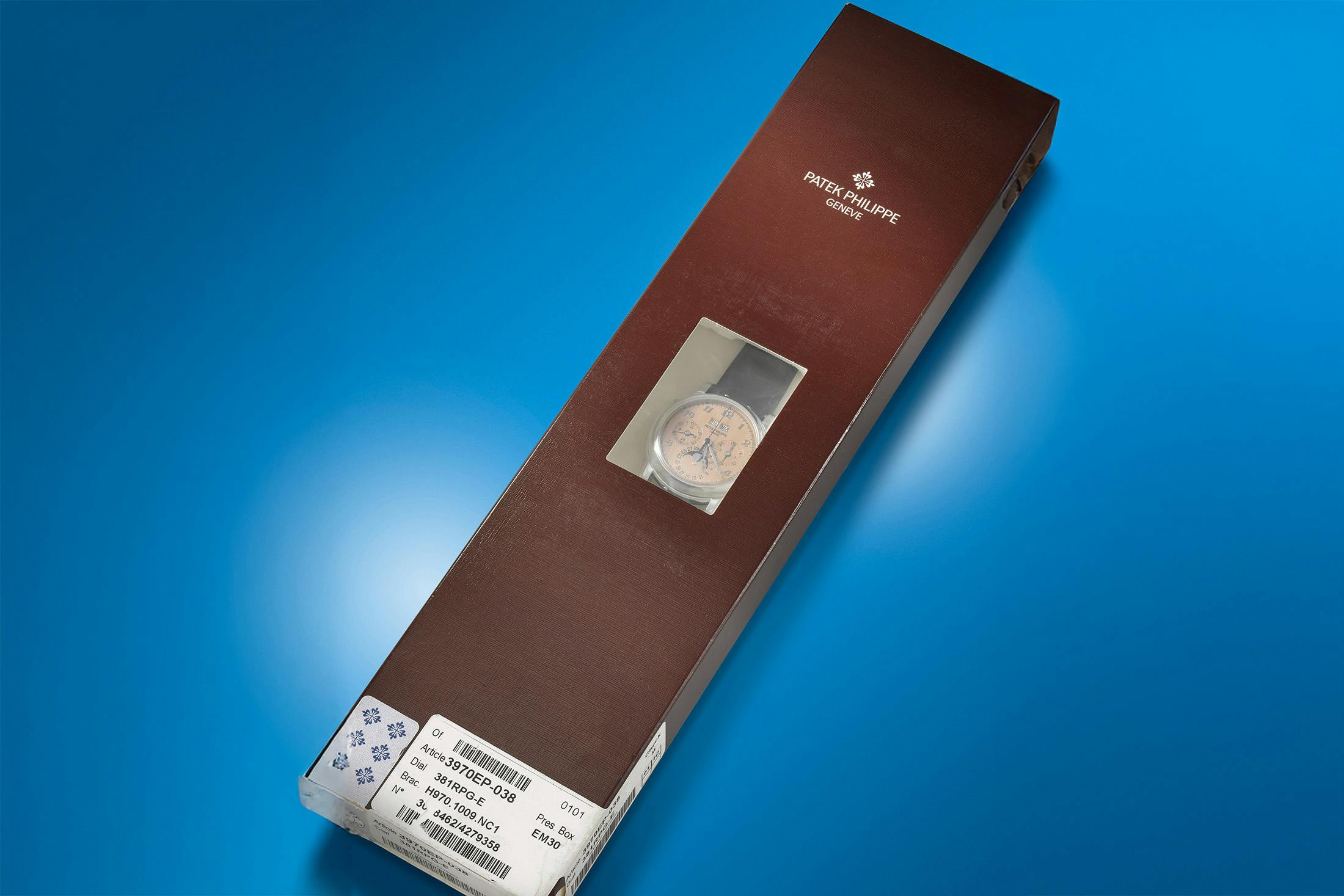 This is what a $1,735,000 Patek Philippe ref. 3970 looks like. Photo courtesy Sotheby's.