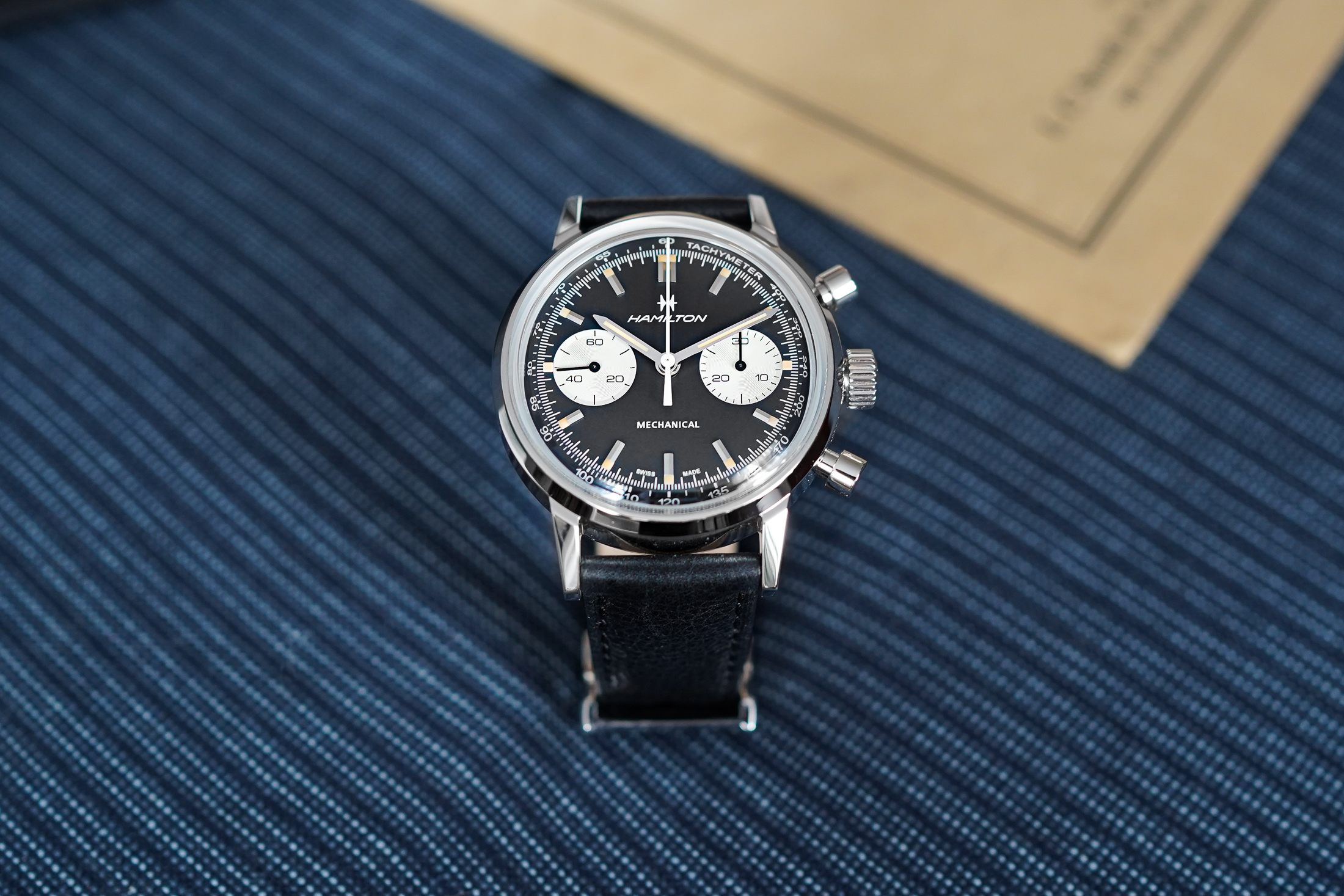 hamilton intra matic chrono thickness