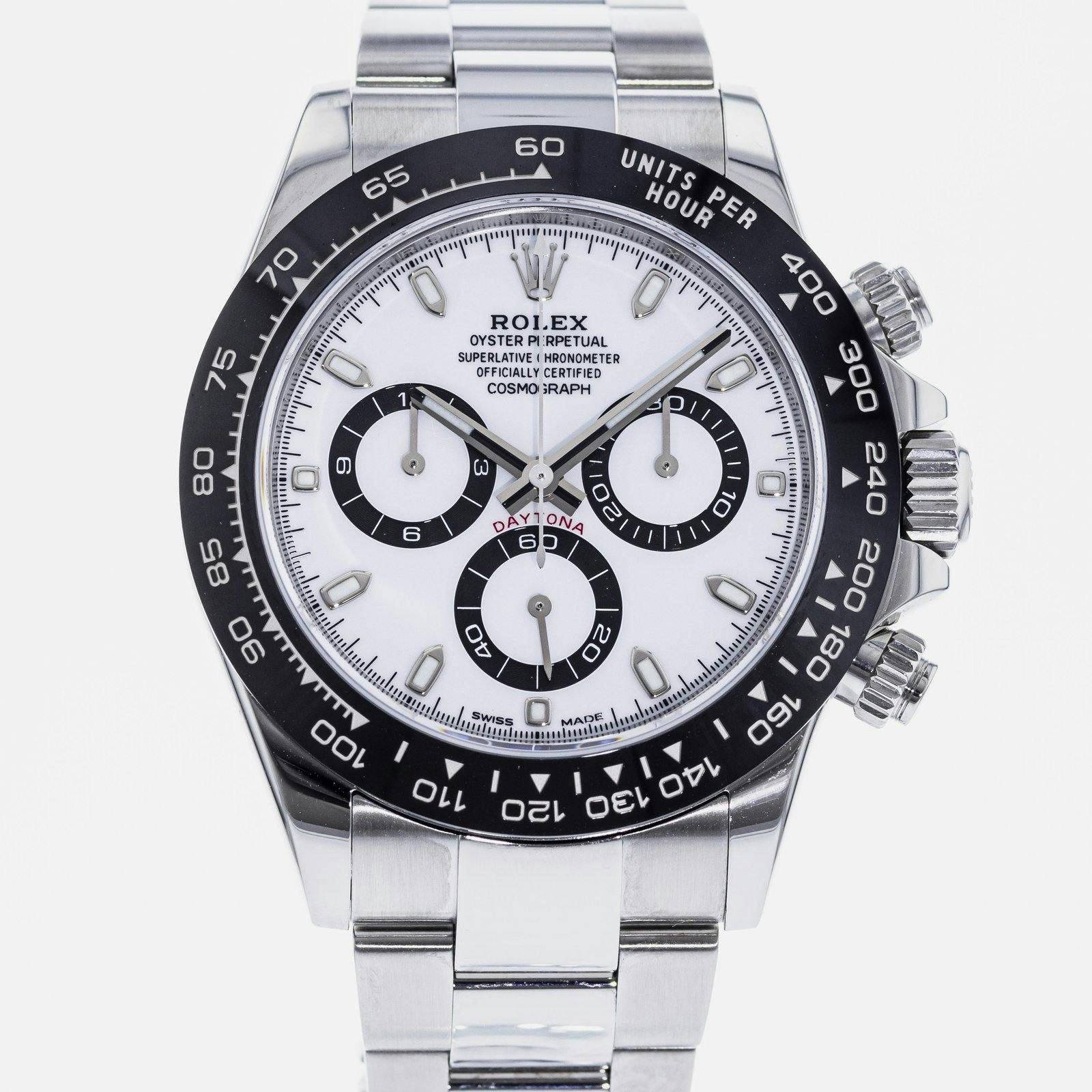 A soldier shot of a Rolex Daytona Ref. 116500