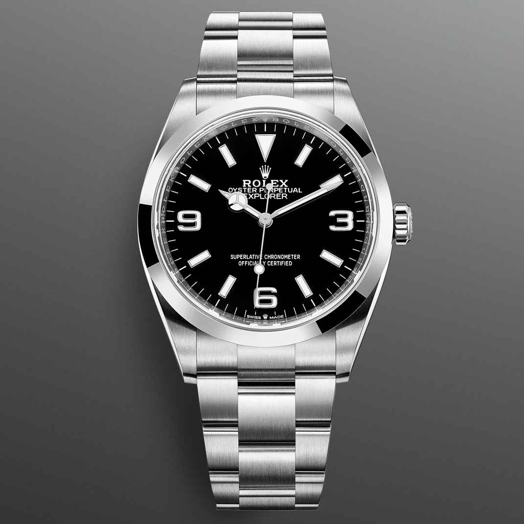 Rolex explorer clearance 1 white dial