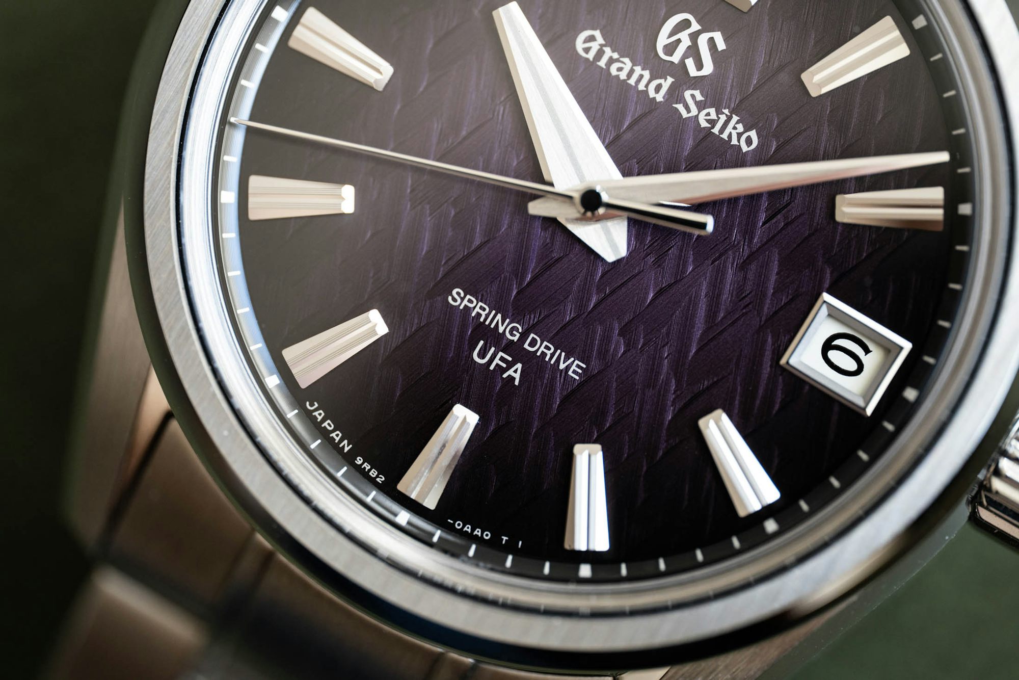 Grand Seiko SLGB005 Dial Macro