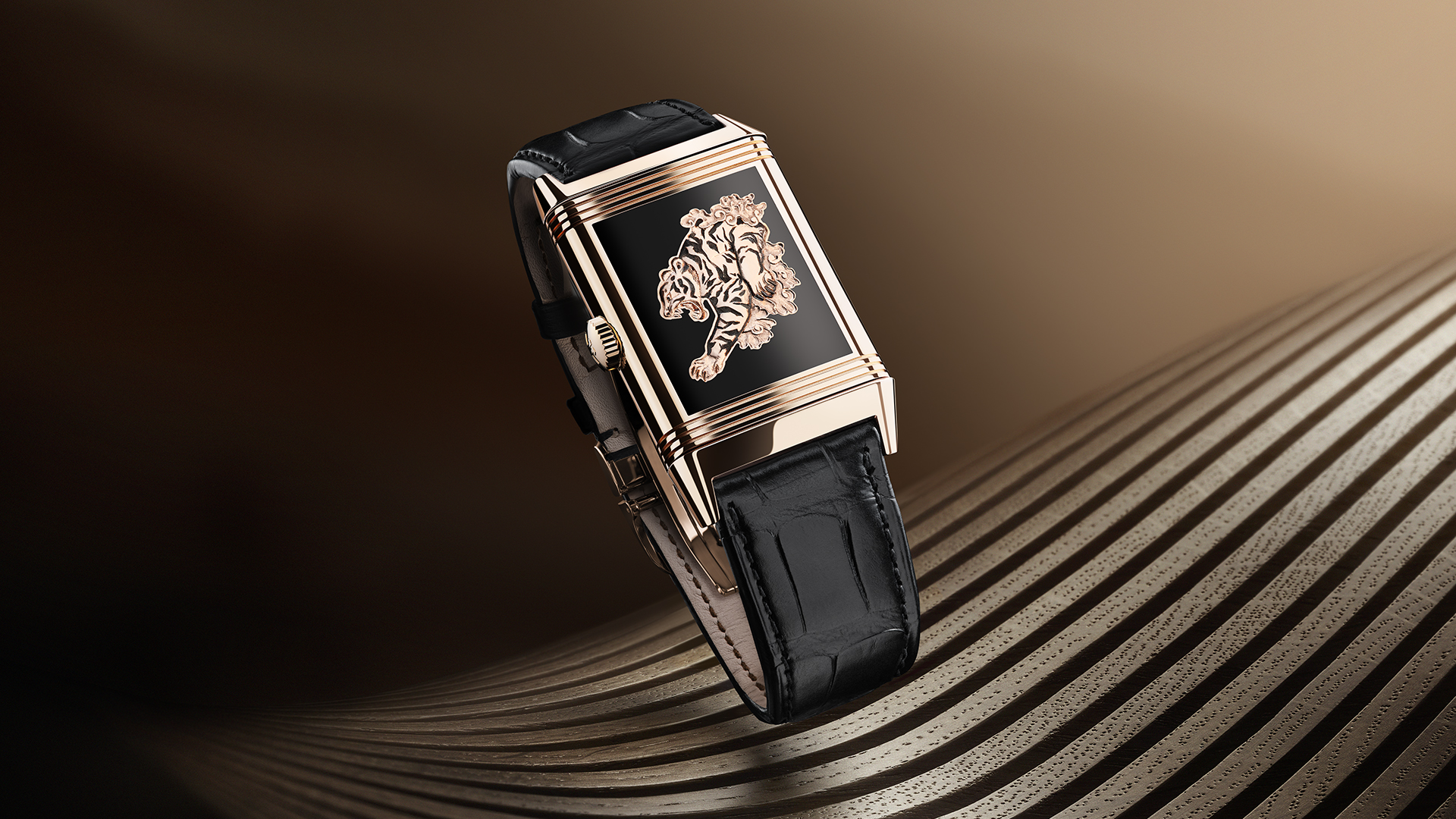 The New Reverso Tribute Enamel Tiger