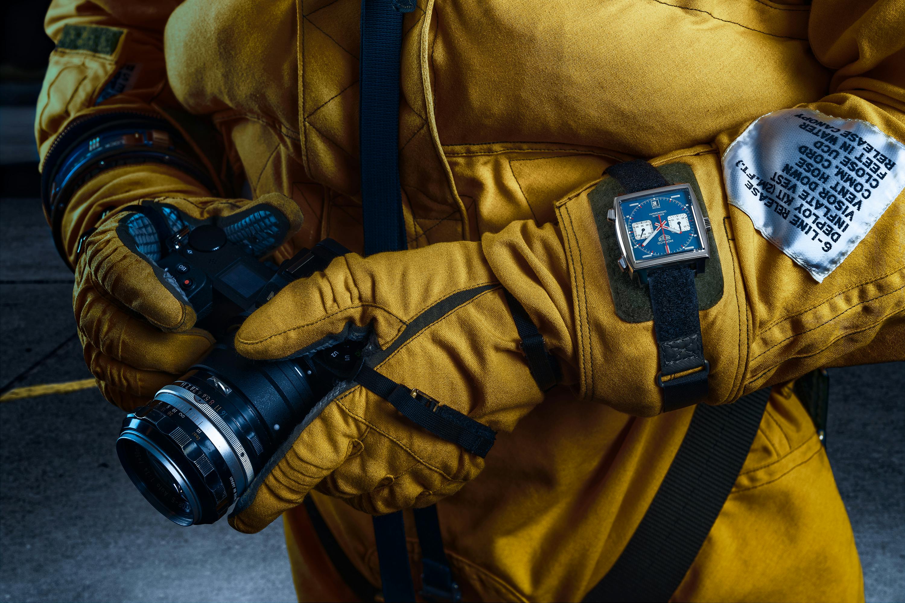 tag heuer monaco that went to space