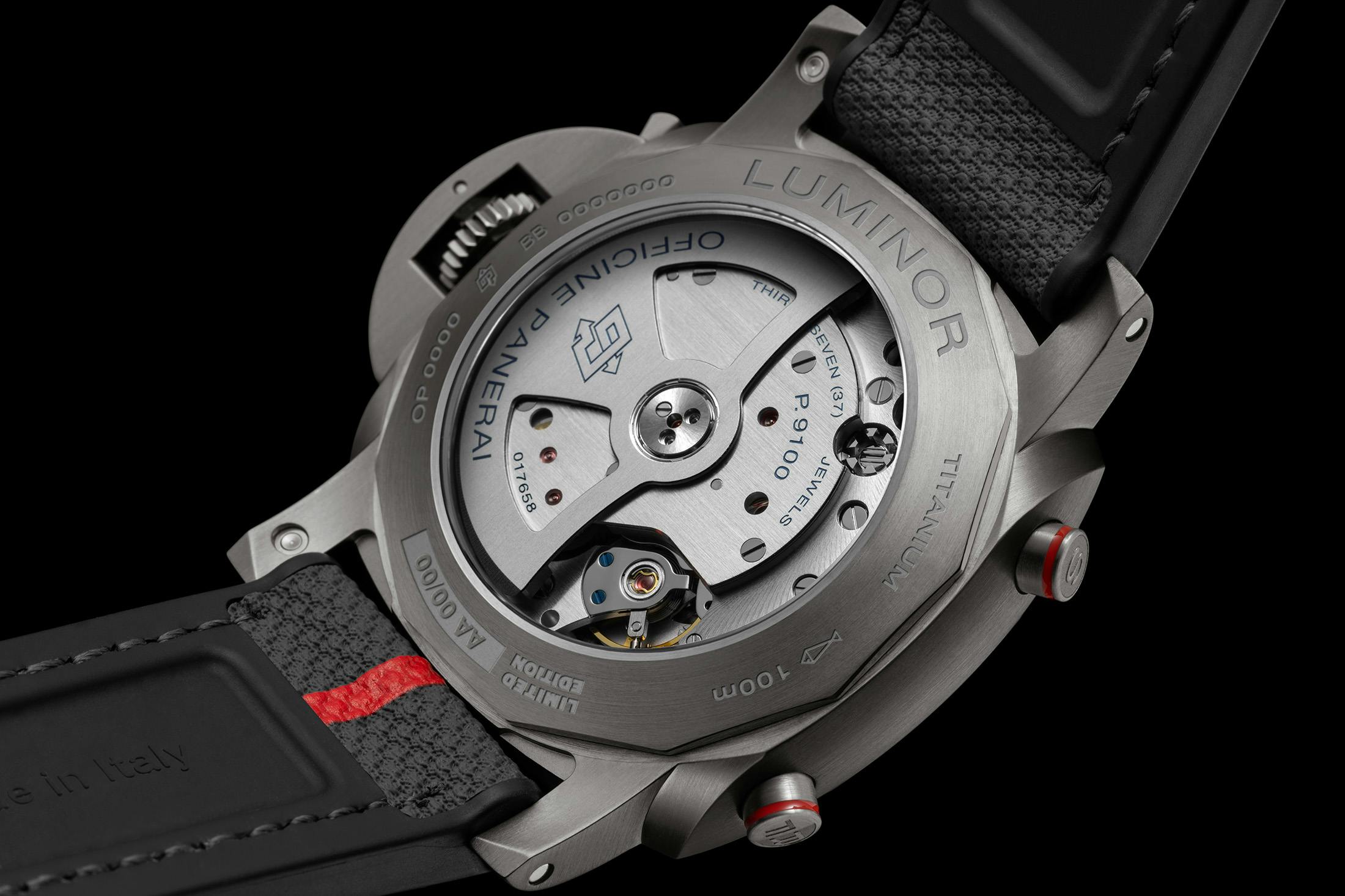 Luminor Flyback Caseback