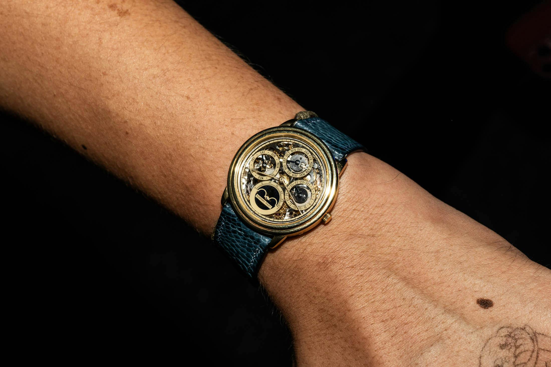 AP Quantieme Perpetual YG On wrist