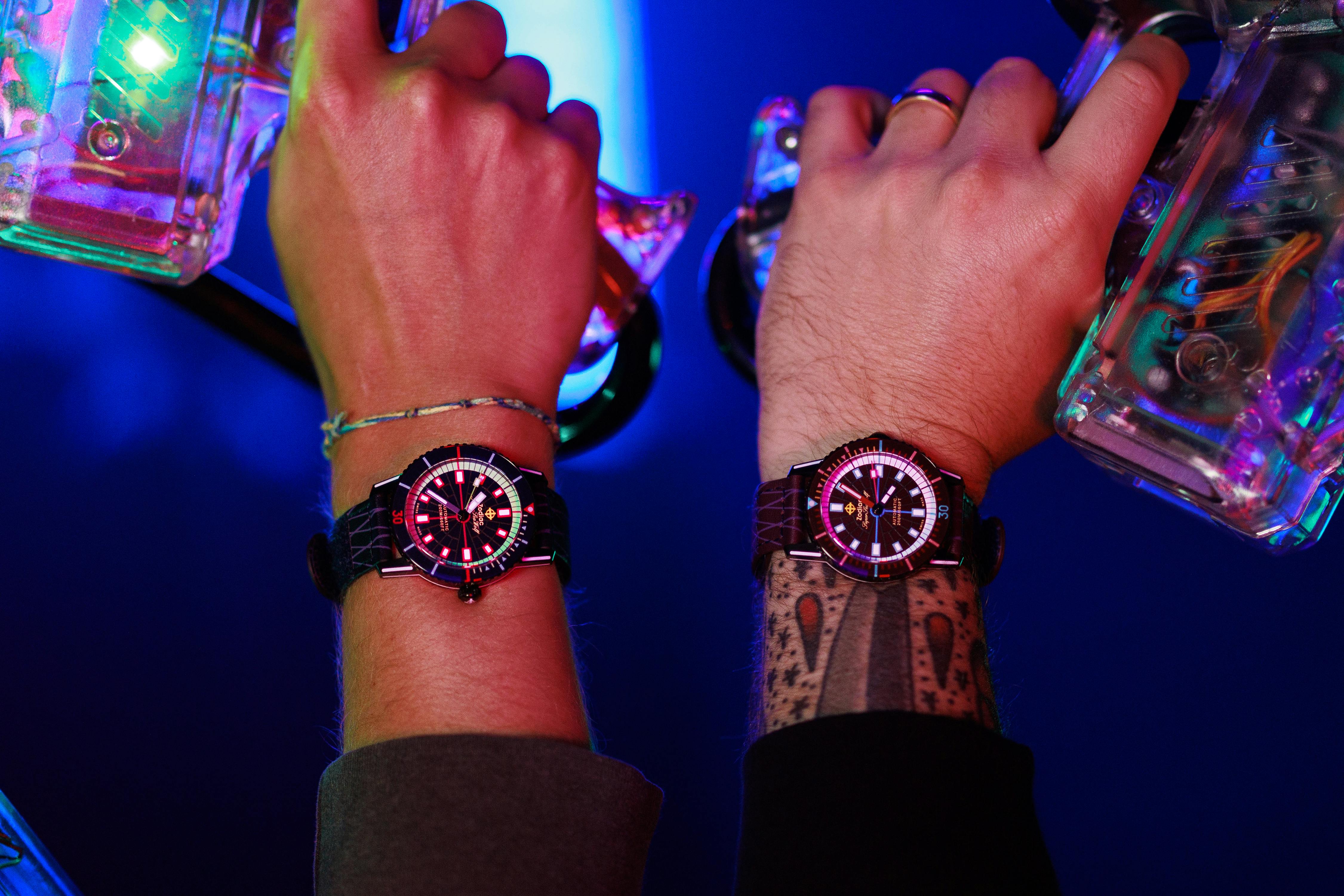 zodiac laser tag limited edition worn and wound