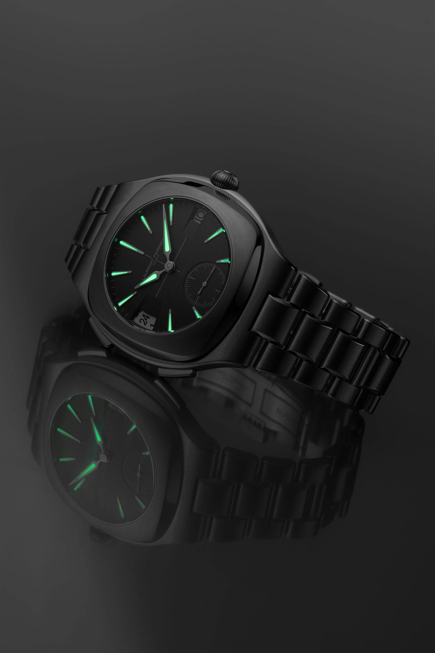 The Laurent Ferrier Sport Traveller In Slate Grey