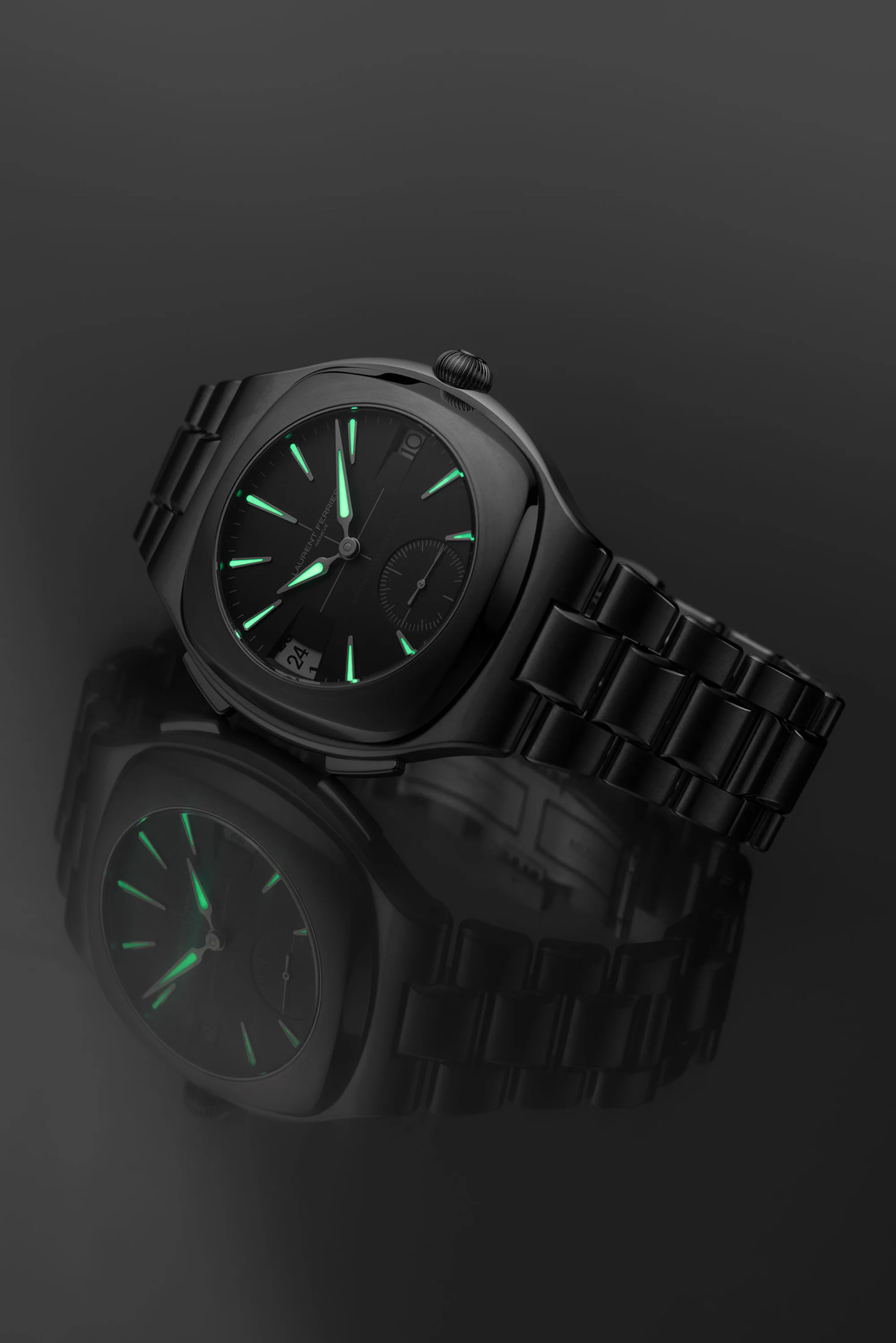 The Laurent Ferrier Sport Traveller In Slate Grey