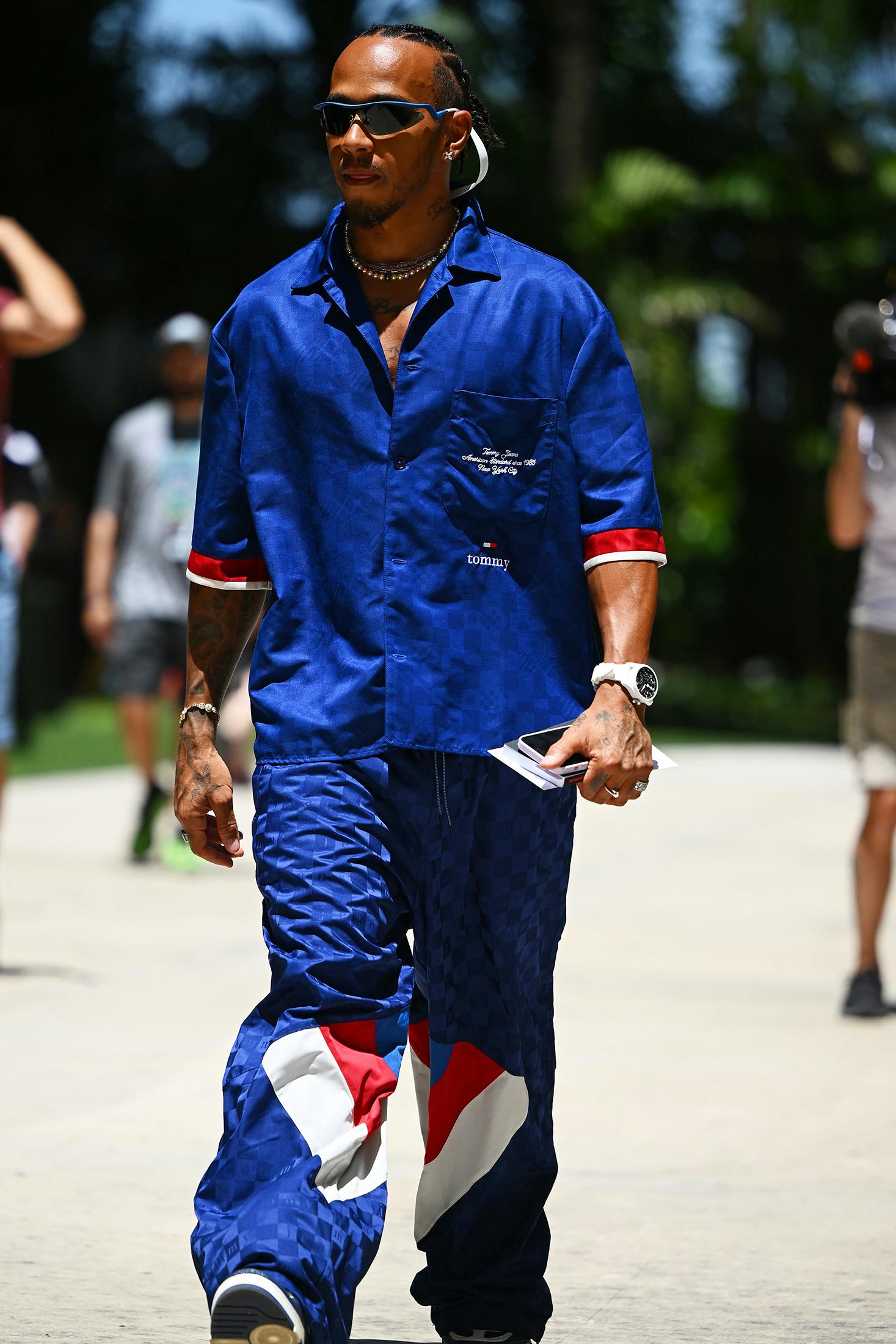 Lewis Hamilton Wears An Unreleased IWC QP At F1 Miami