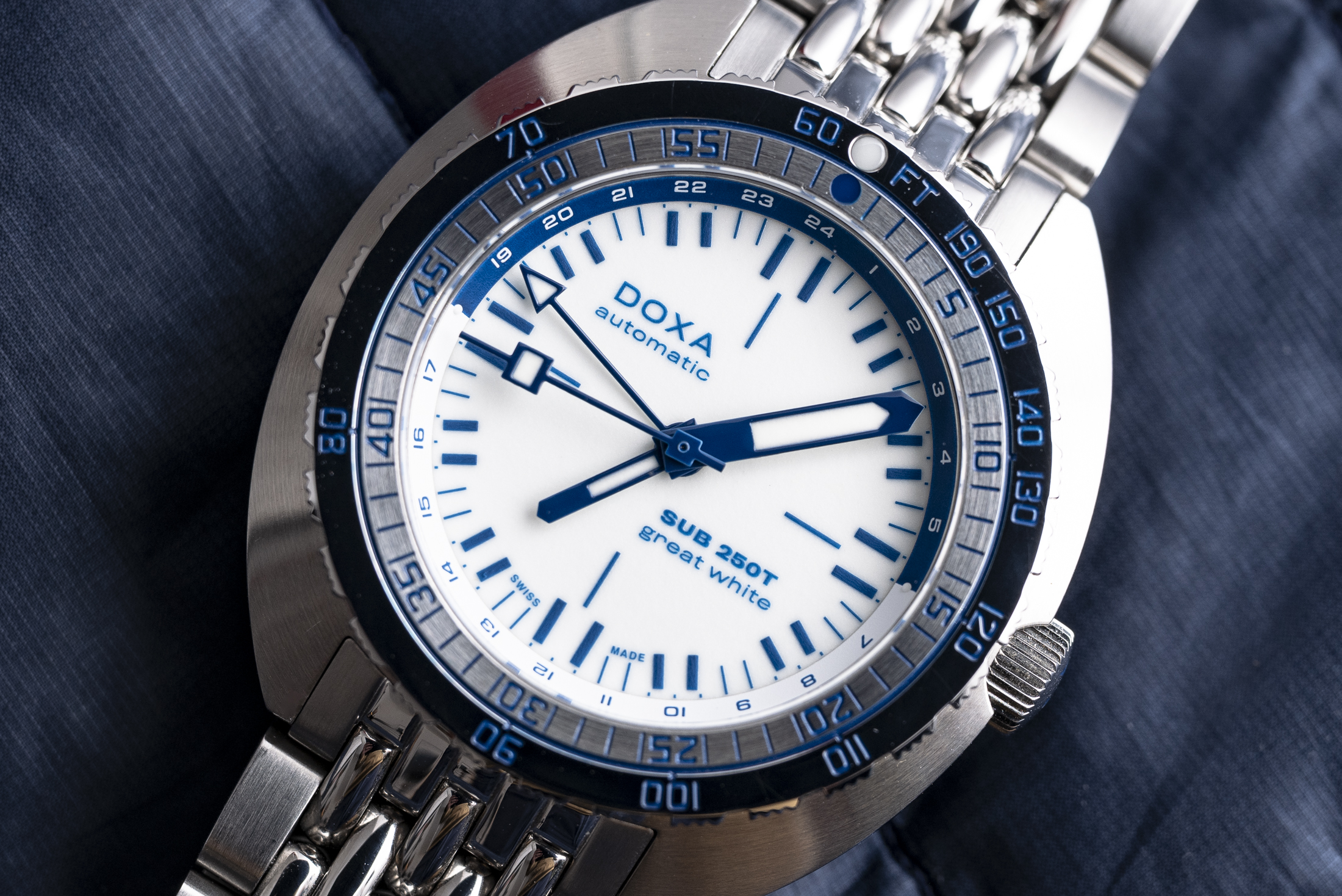Doxa Topper 250T GMT Great White LE
