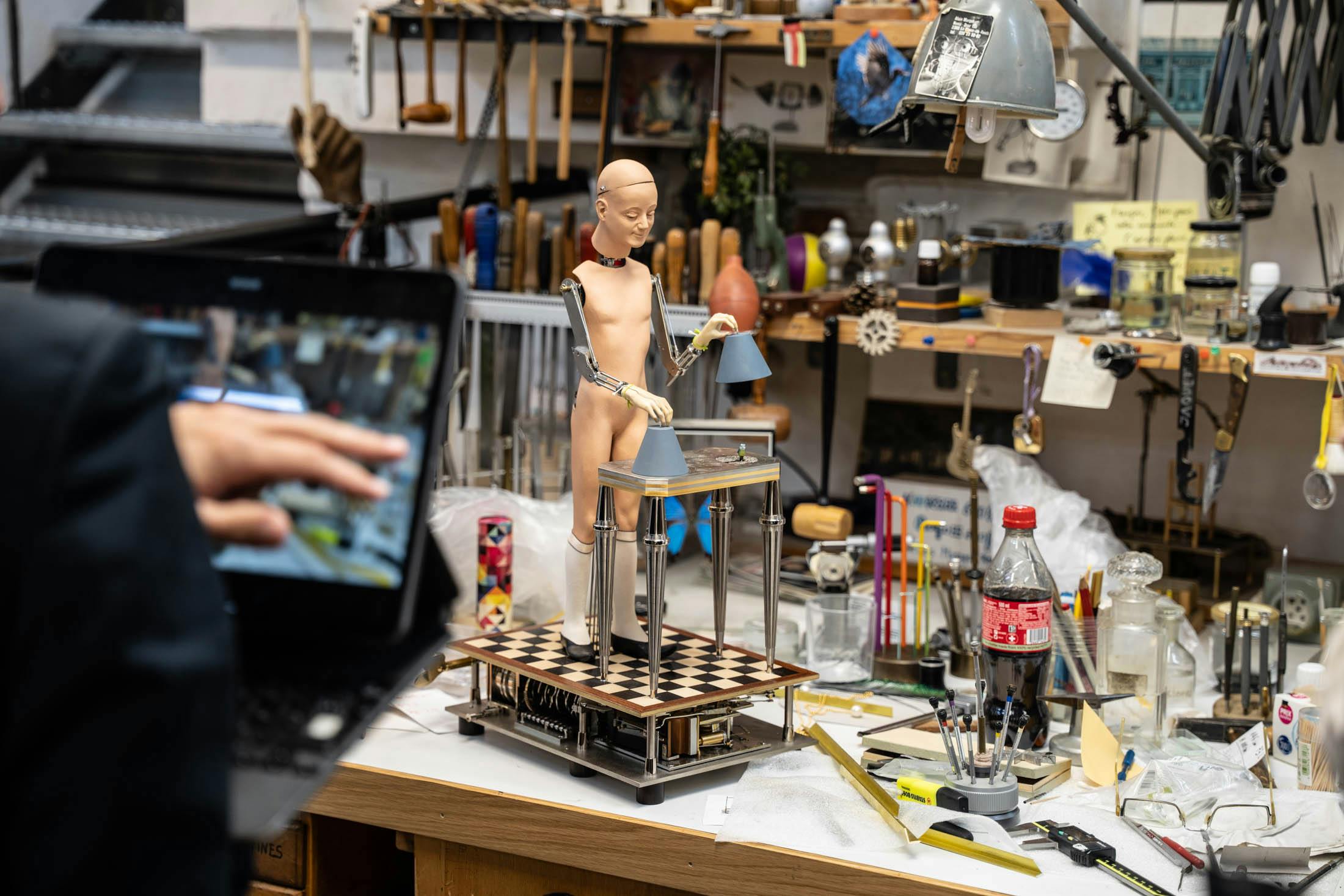 Bird Magician Automaton