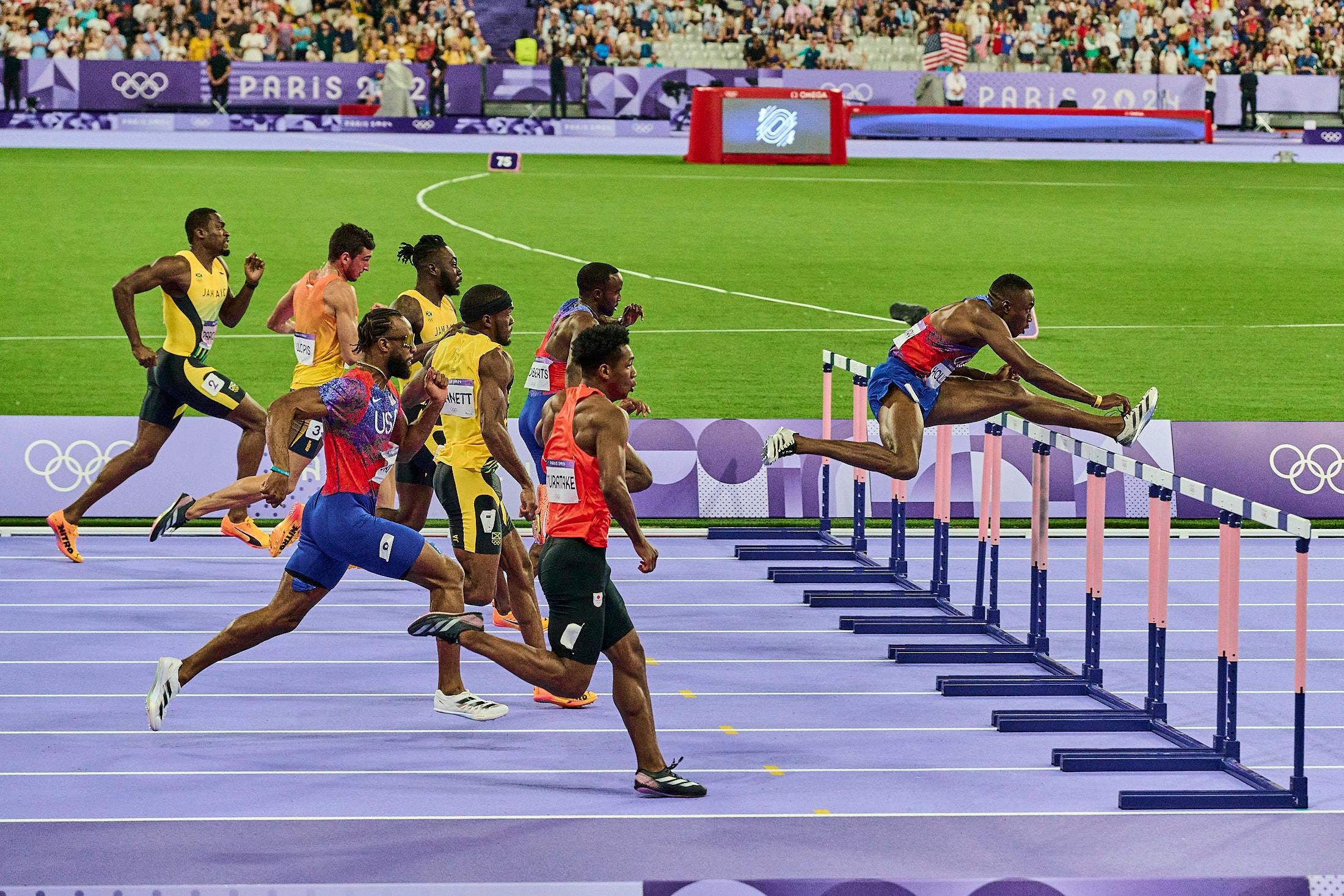 Grant Holloway 110m hurdles