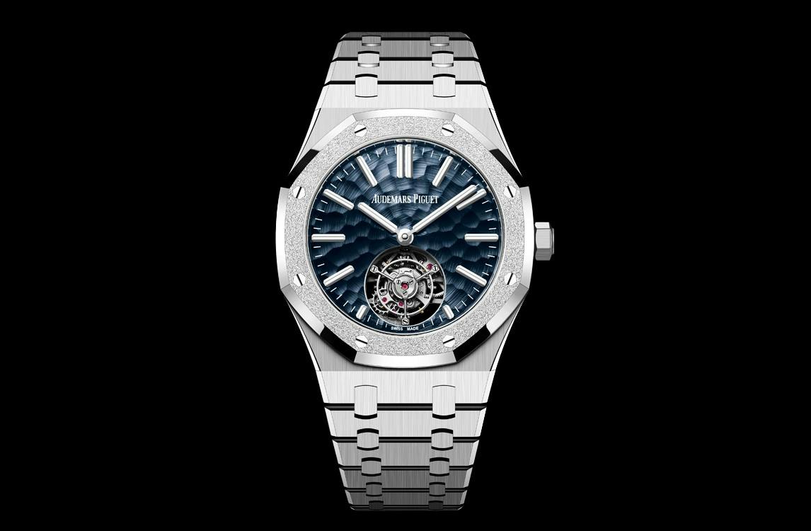 New Audemars Piguet Royal Oak Tourbillons With Dimpled Dial