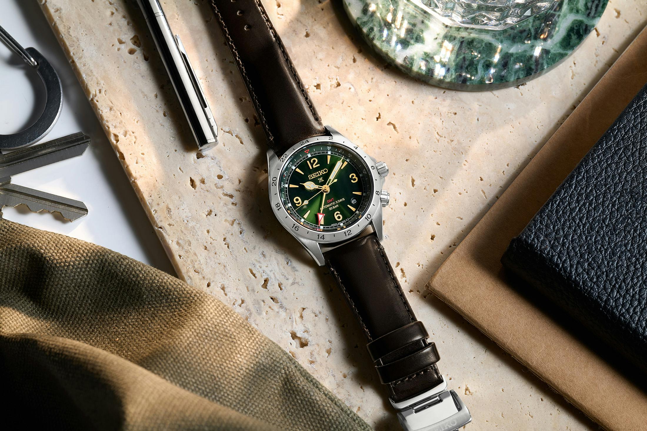 Seiko Alpinist Goes Global in Green