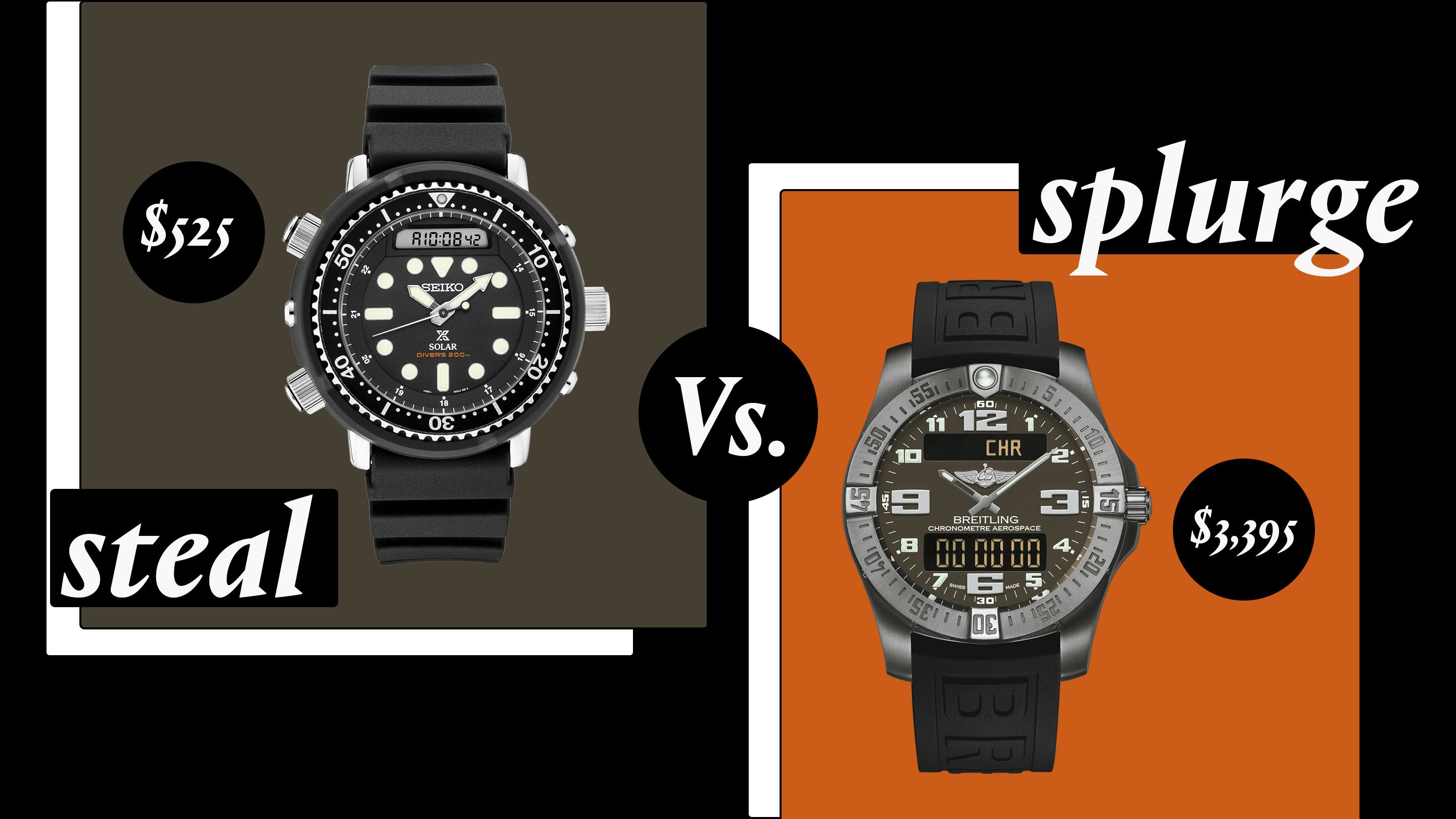 What to buy? A Seiko or a Breitling
