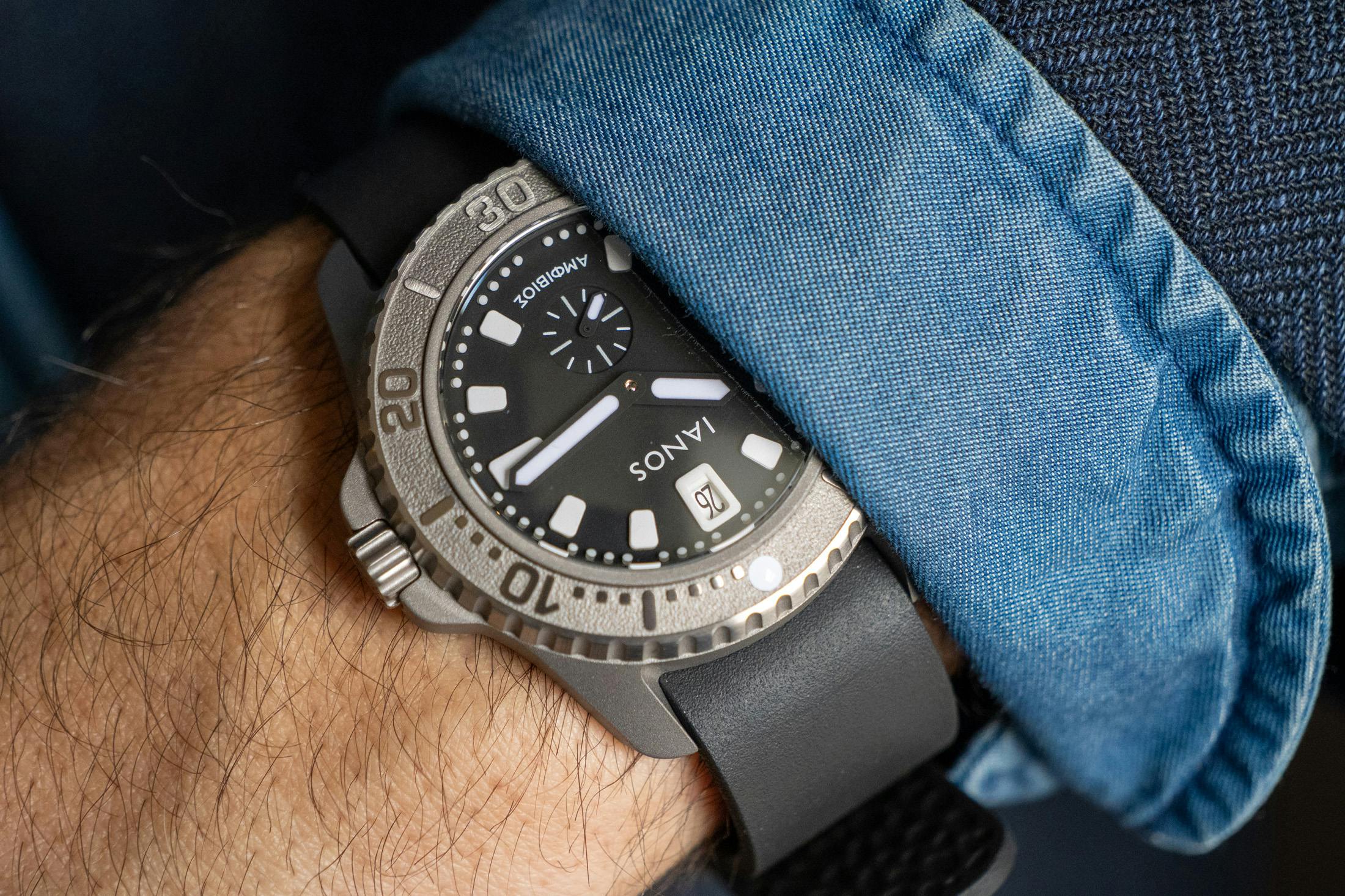 Introducing: Ianos Amfivios (Live Pics) - Hodinkee