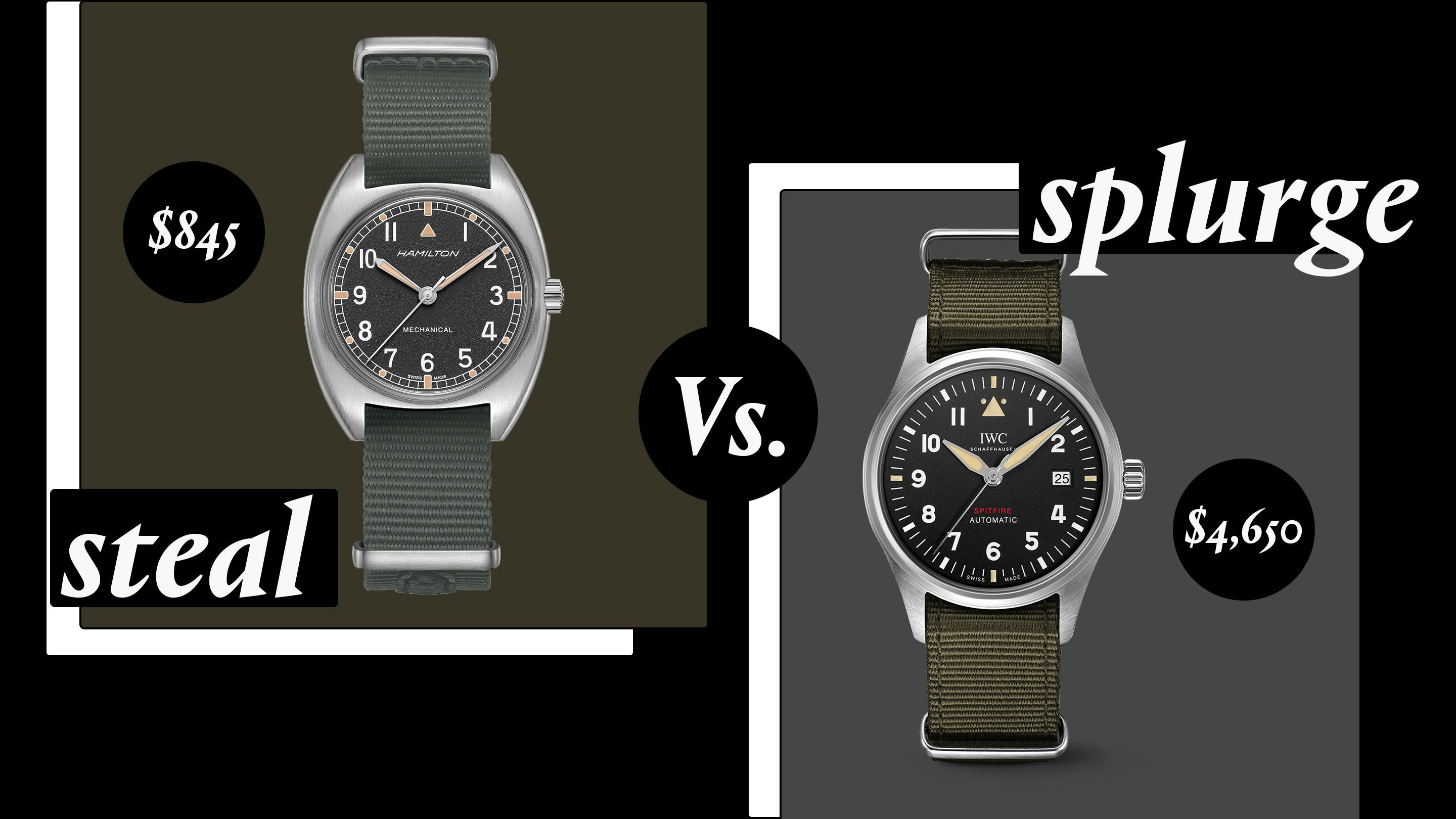 What to buy? A Hamilton or an IWC?