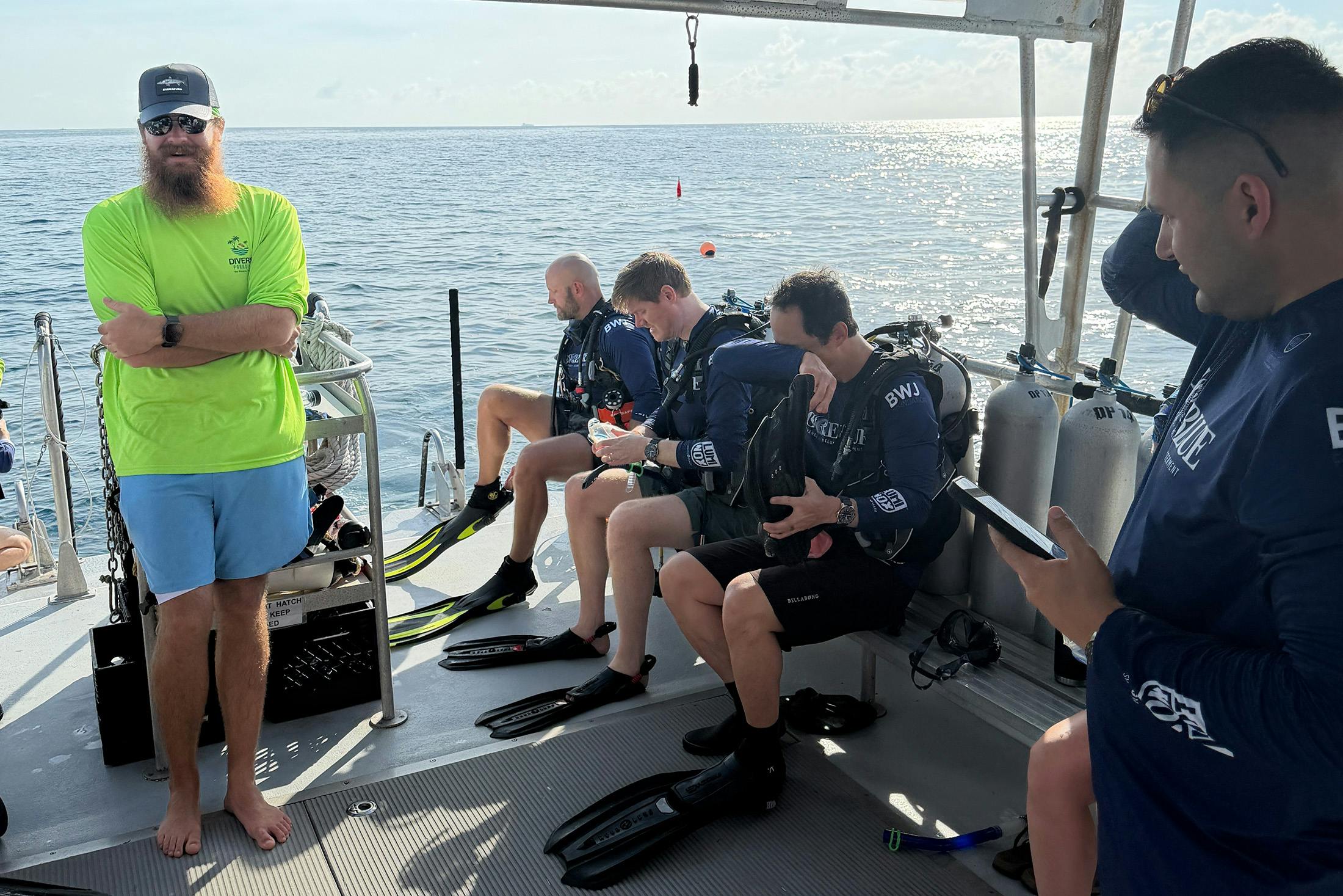 Diving With Force Blue And Luminox For Reef Restoration In Miami