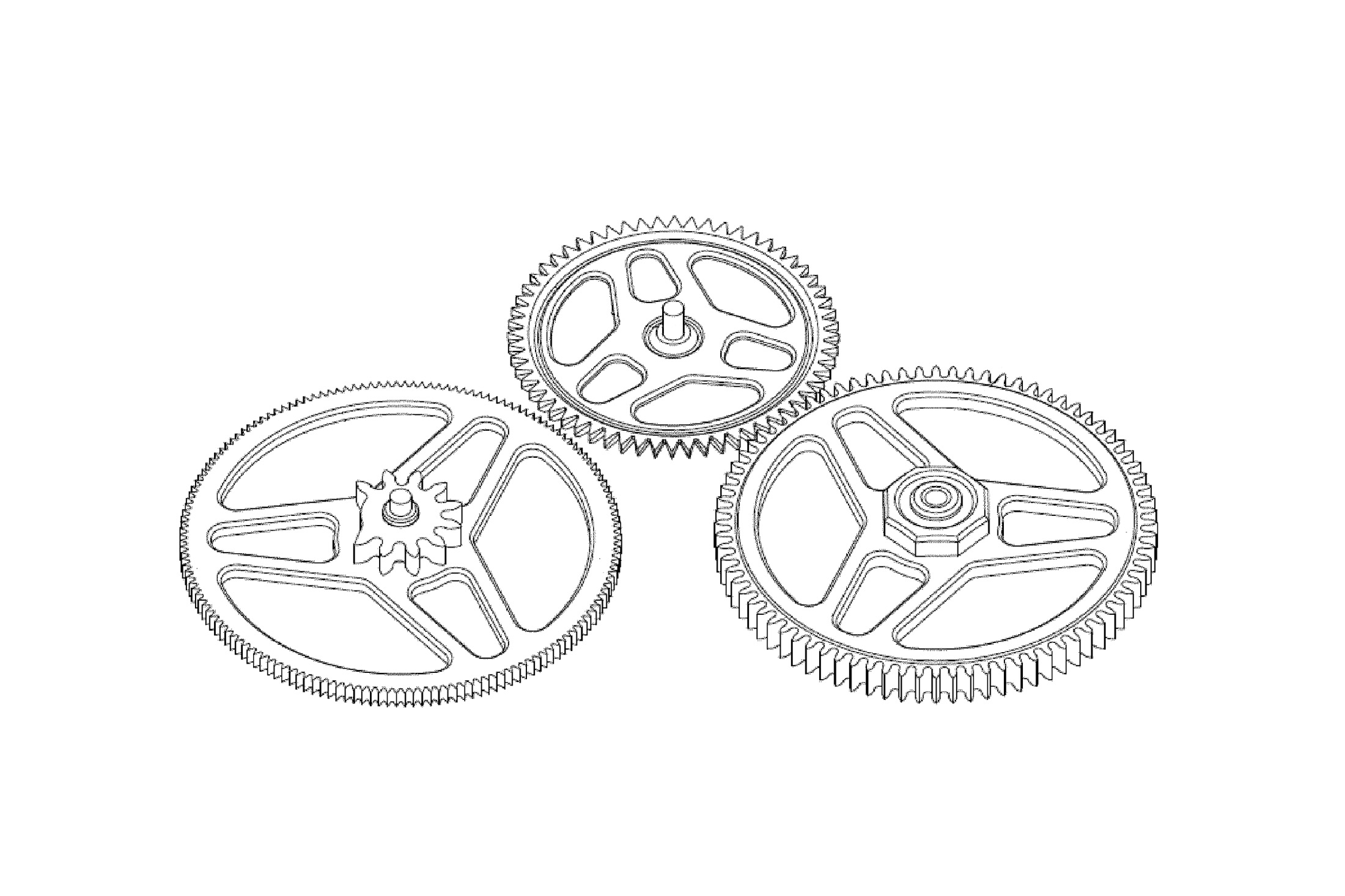 Tourbillon gear train
