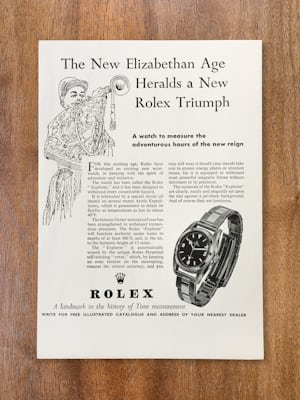 Rolex Ad