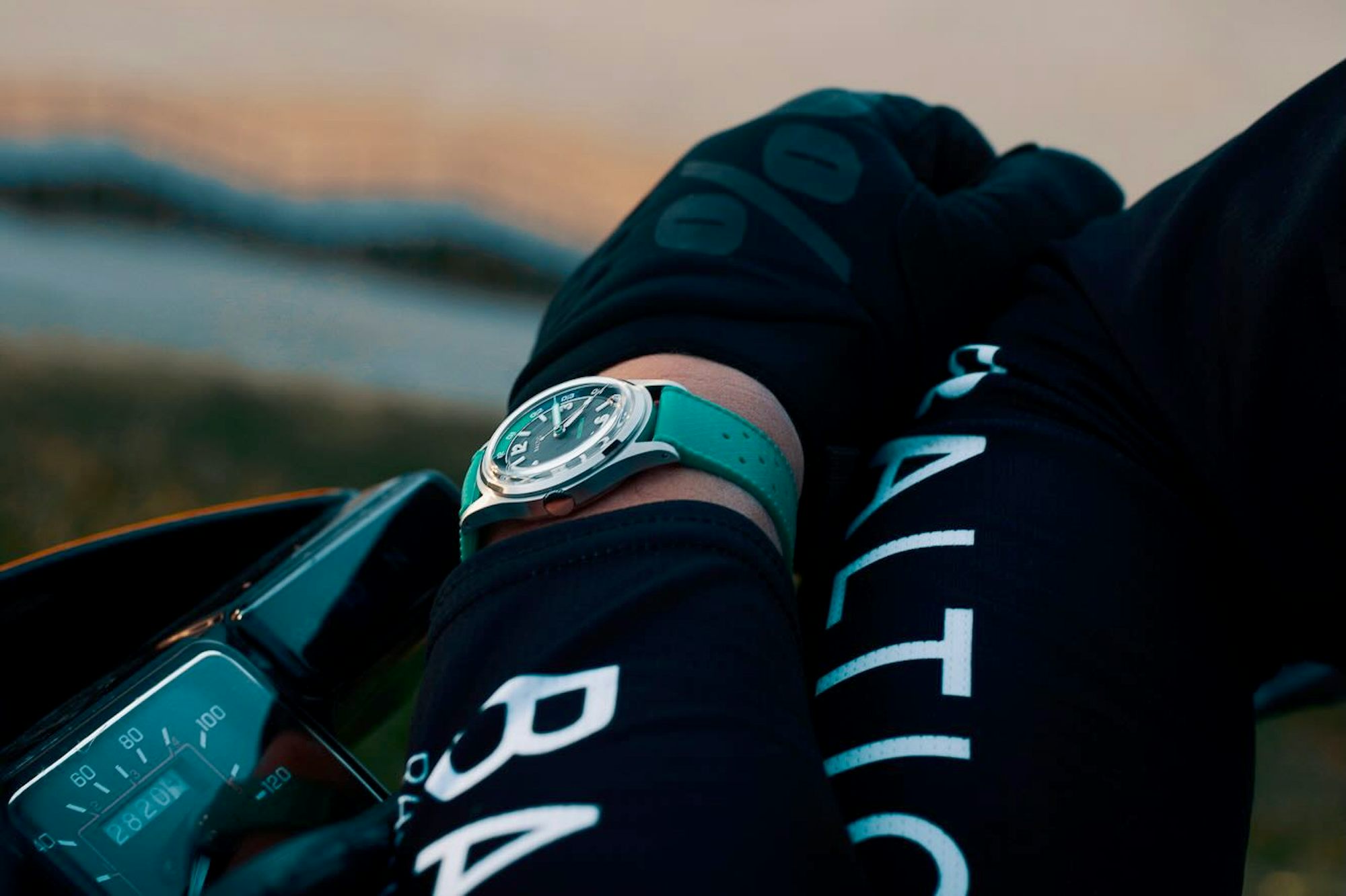 Enduropale on racer glamour shot.