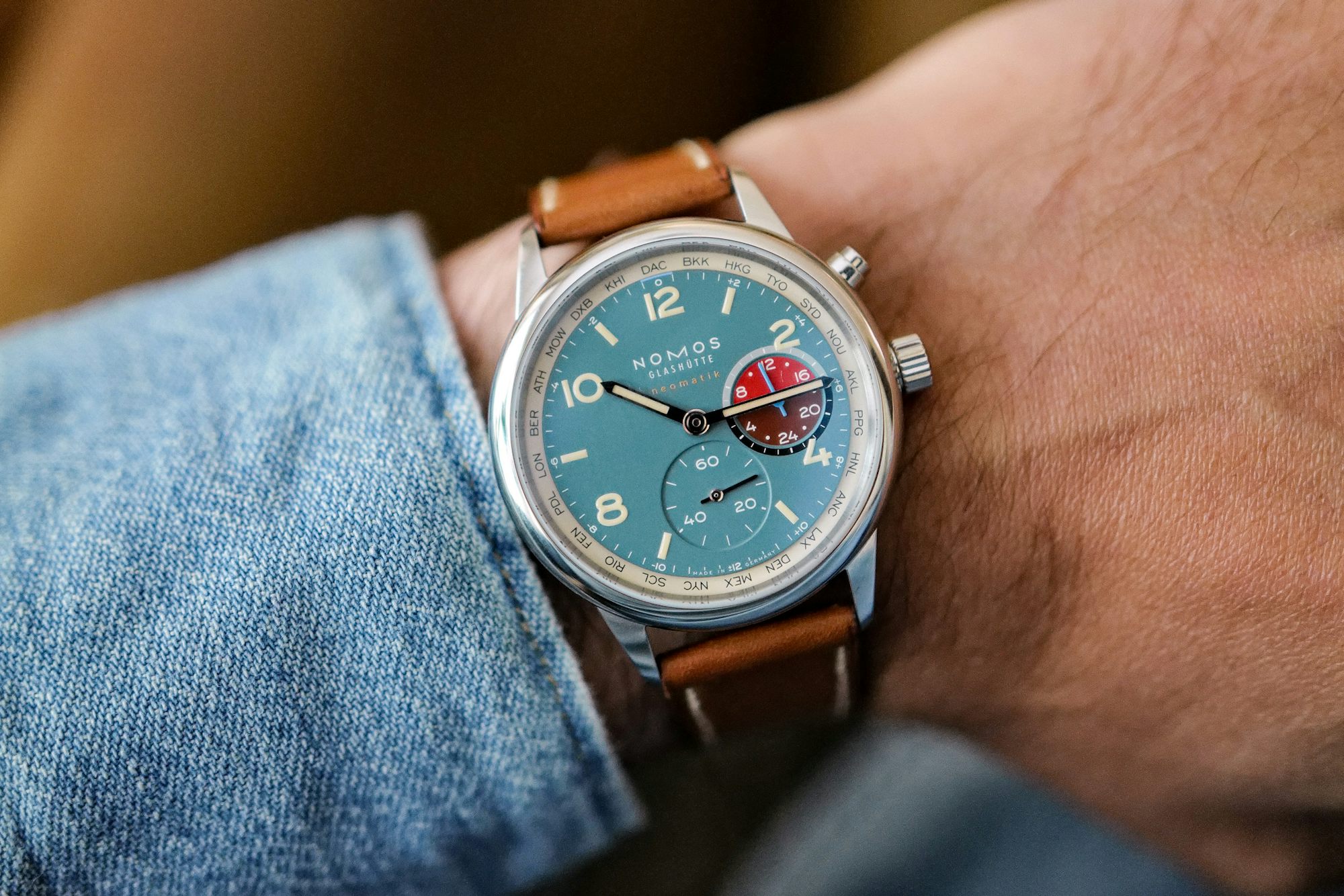 Nomos Club Sport Neomatik Worldtimer