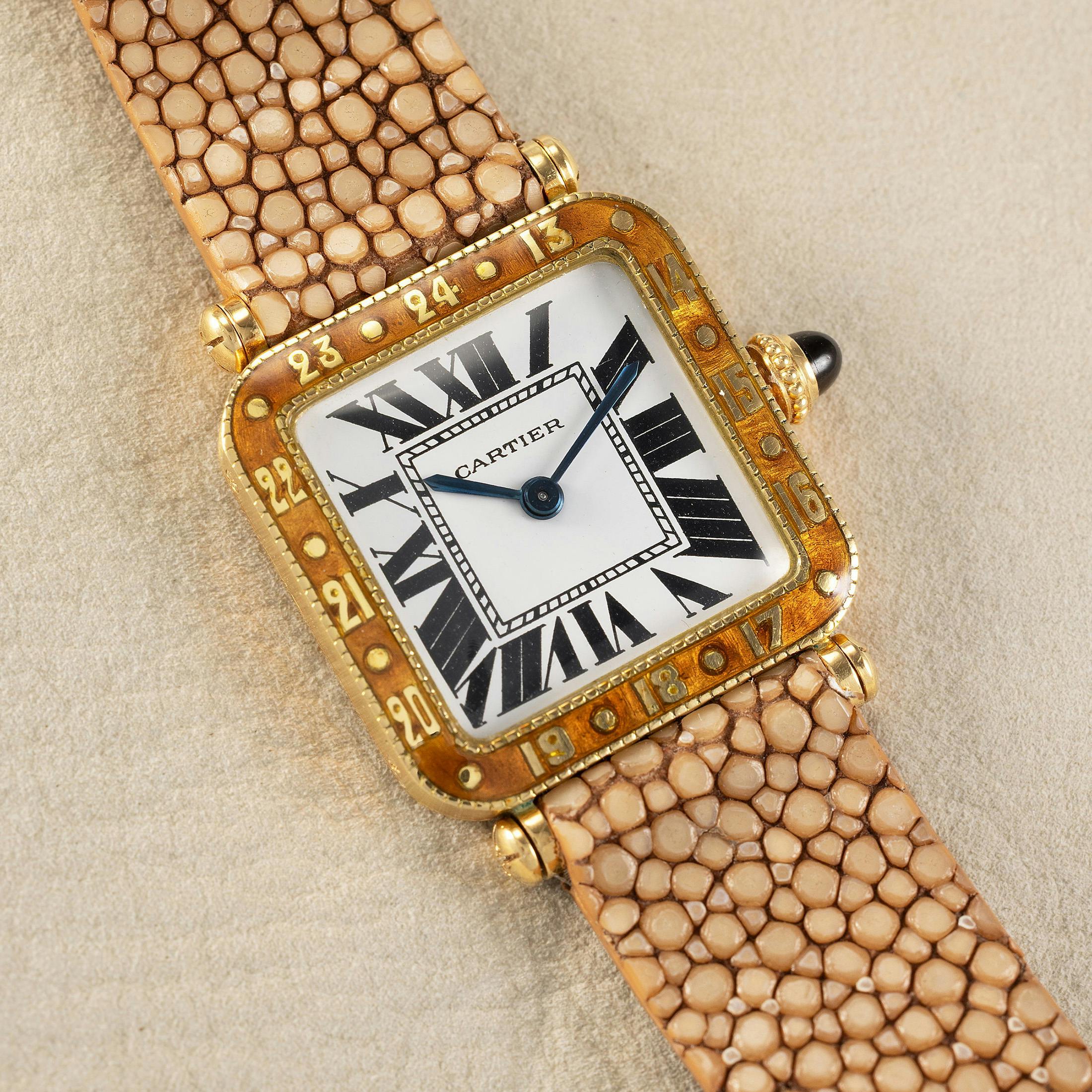 Cartier enamel