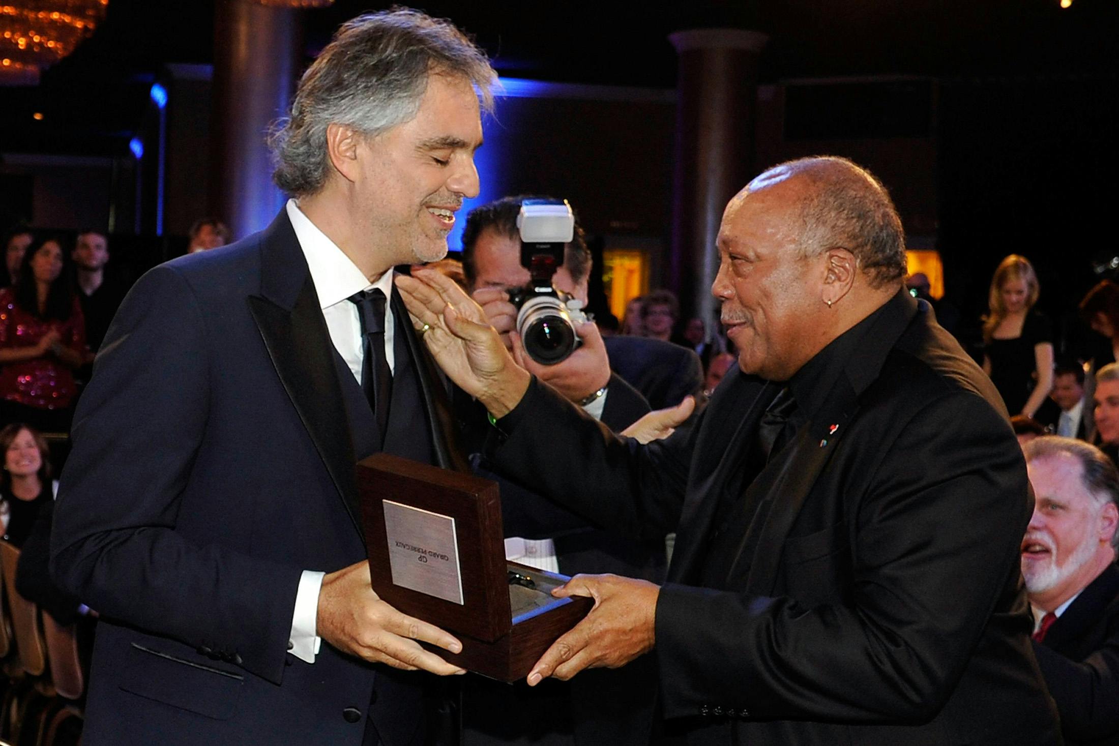 Jones and Bocelli