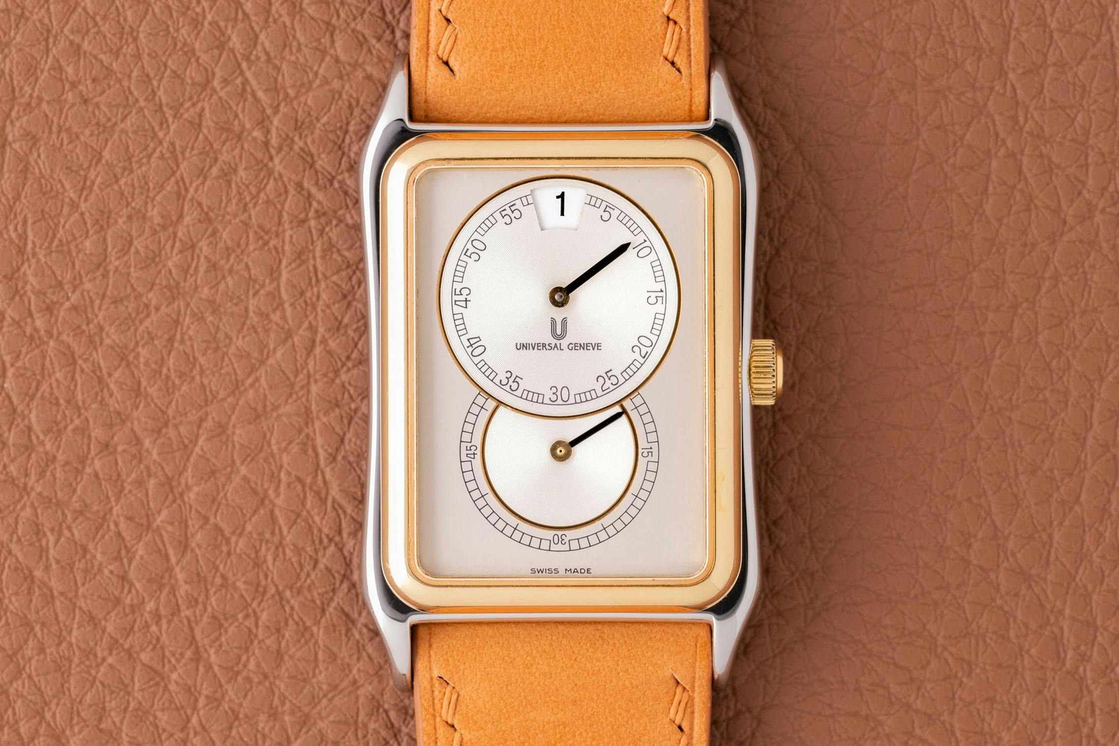 A Calabrese Baladin, A Royce Professional Marine, A Universal Genève  Jump Hour Regulator, And A BWC Chronograph