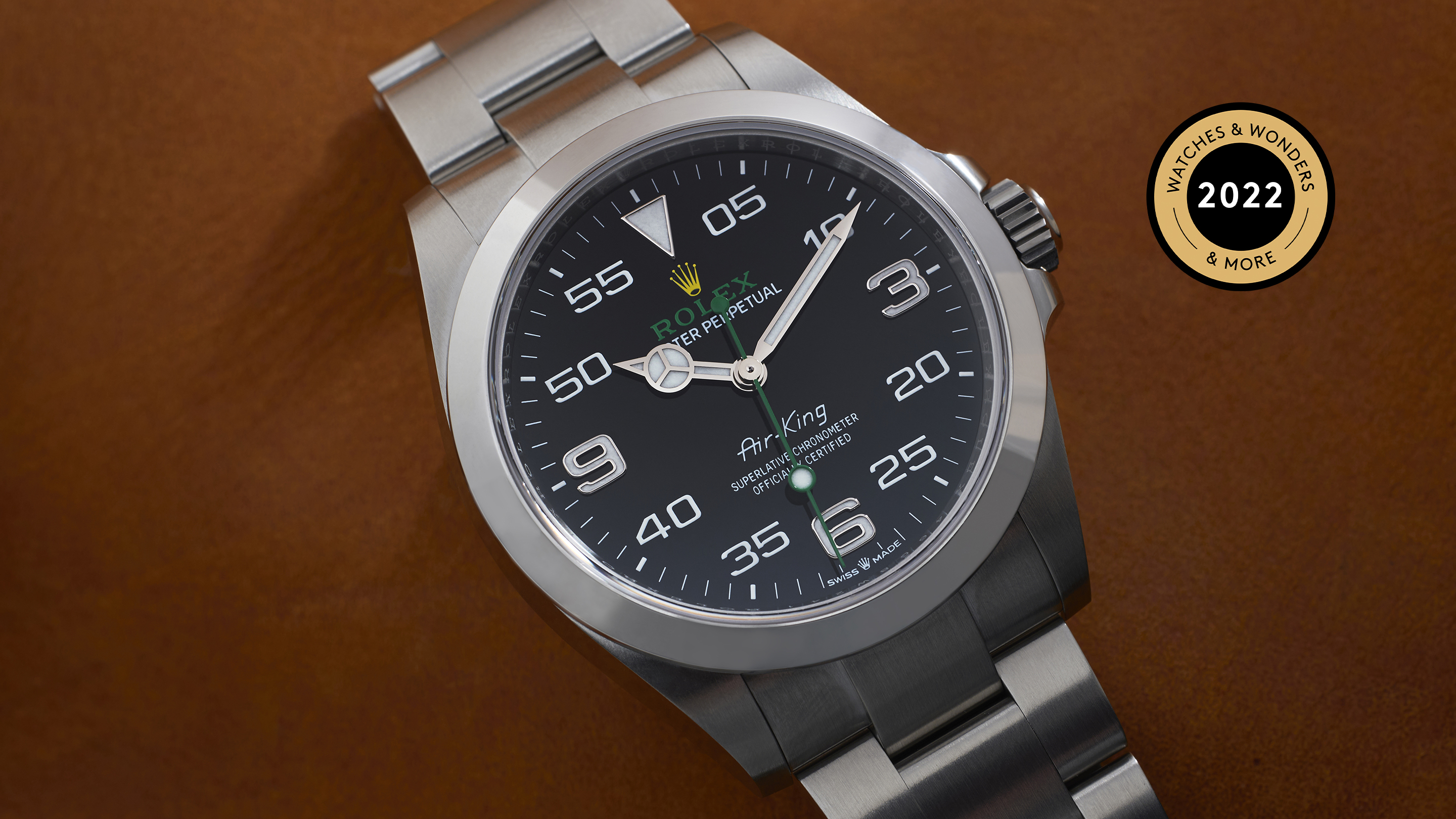 See The New Rolex Air King Live