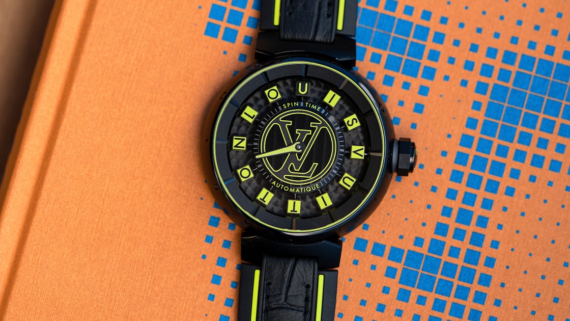 Louis Vuitton Tambour Spin Time Air Quantum: “Lit” Non-Traditional