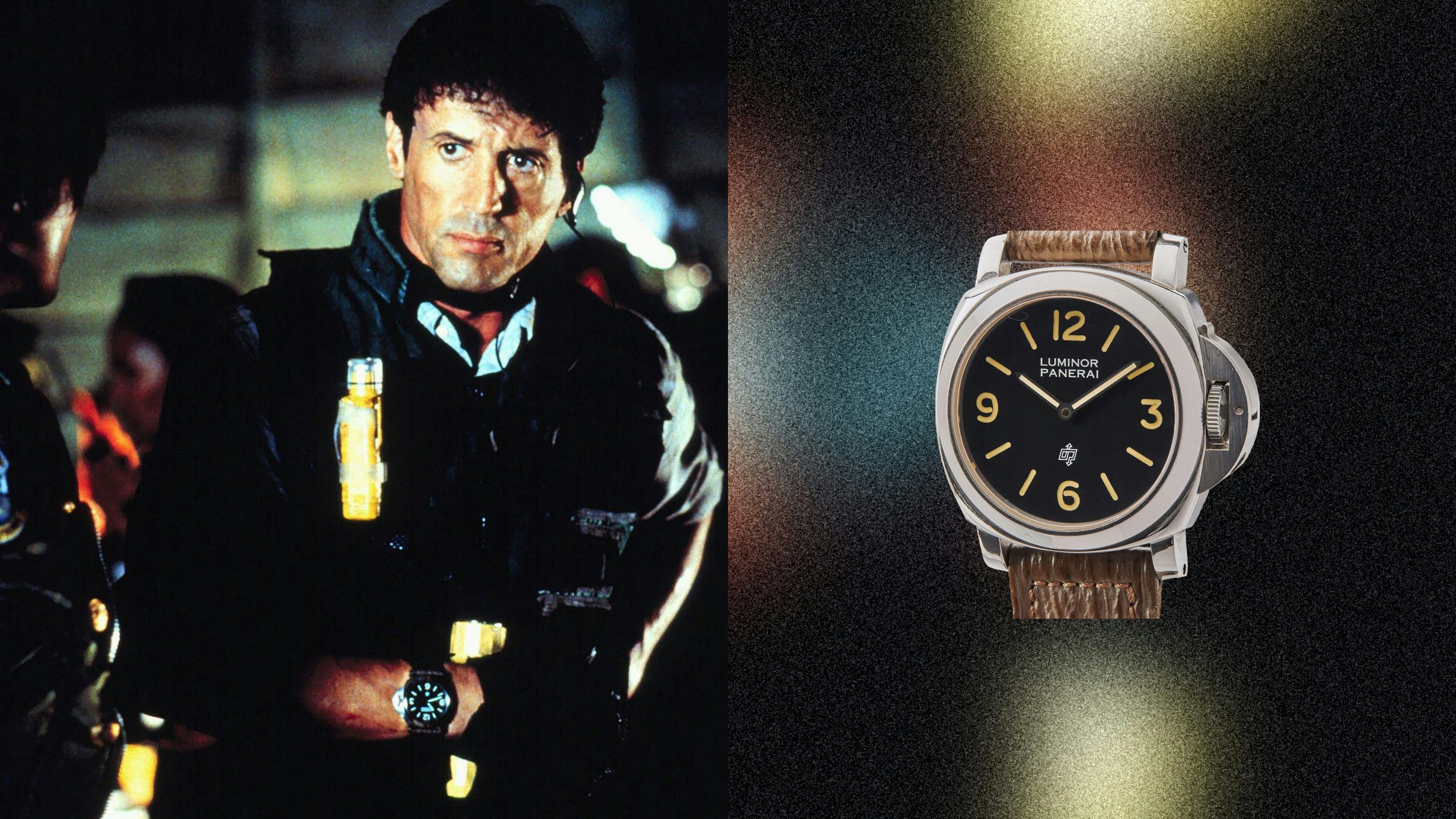 Sylvester Stallone wears a Panerai in 90s action movie Daylight.