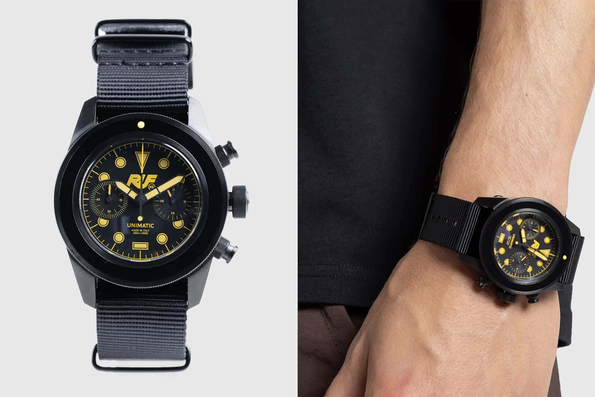 unimatic Ruf collar watch