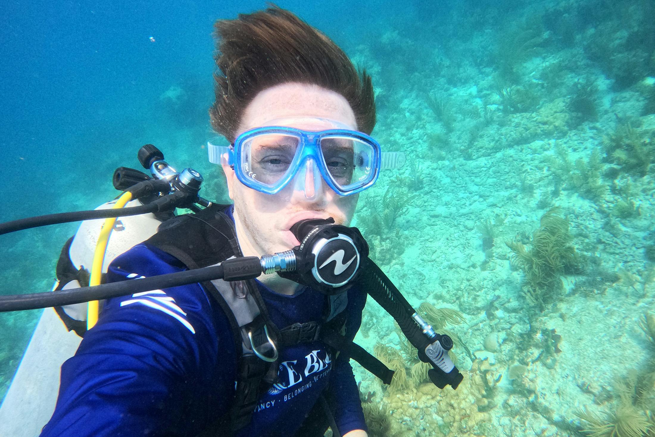 Diving With Force Blue And Luminox For Reef Restoration In Miami